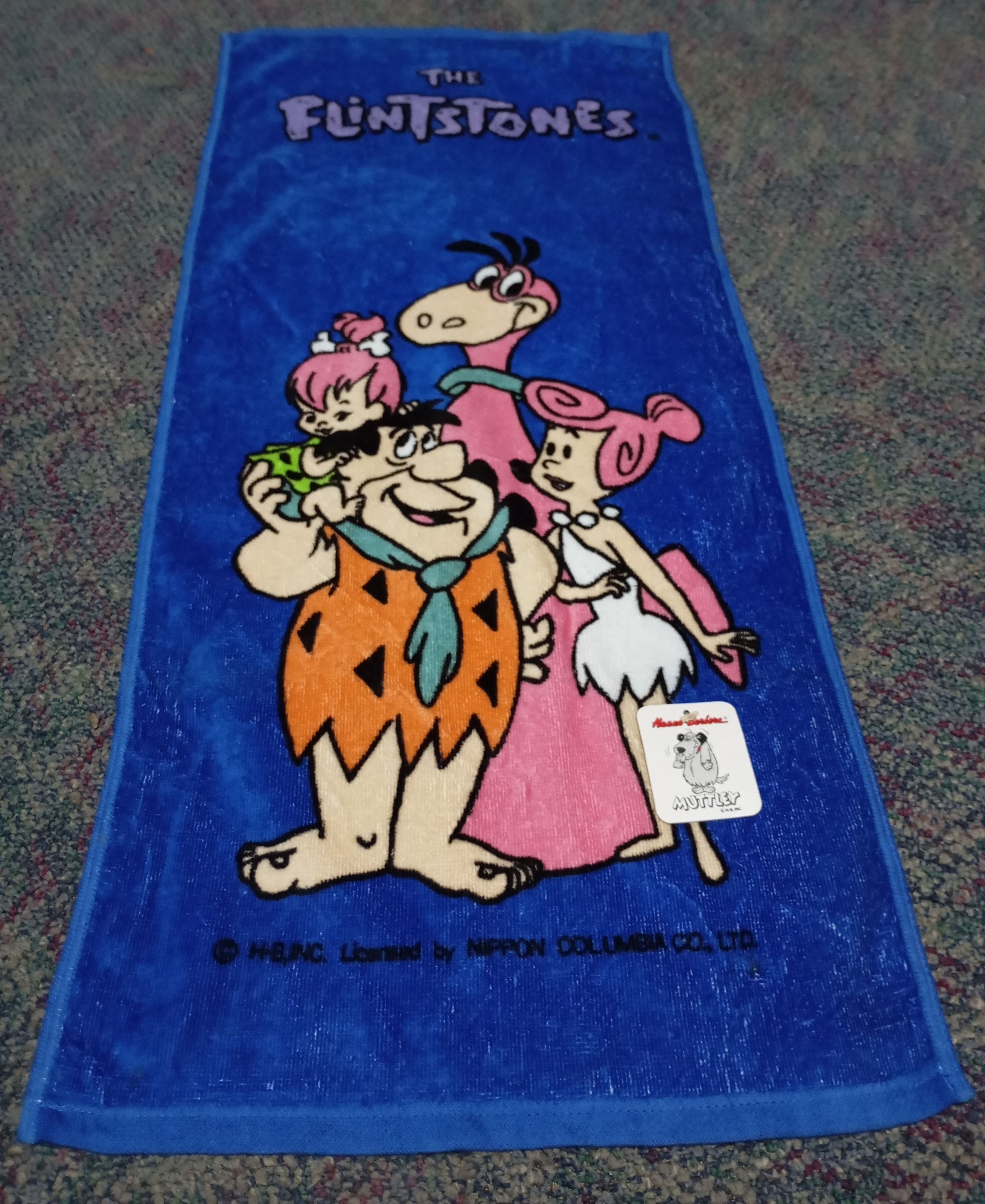 Vintage Vintage Flintstones Hand Towel Size ONE SIZE - 1 Thumbnail