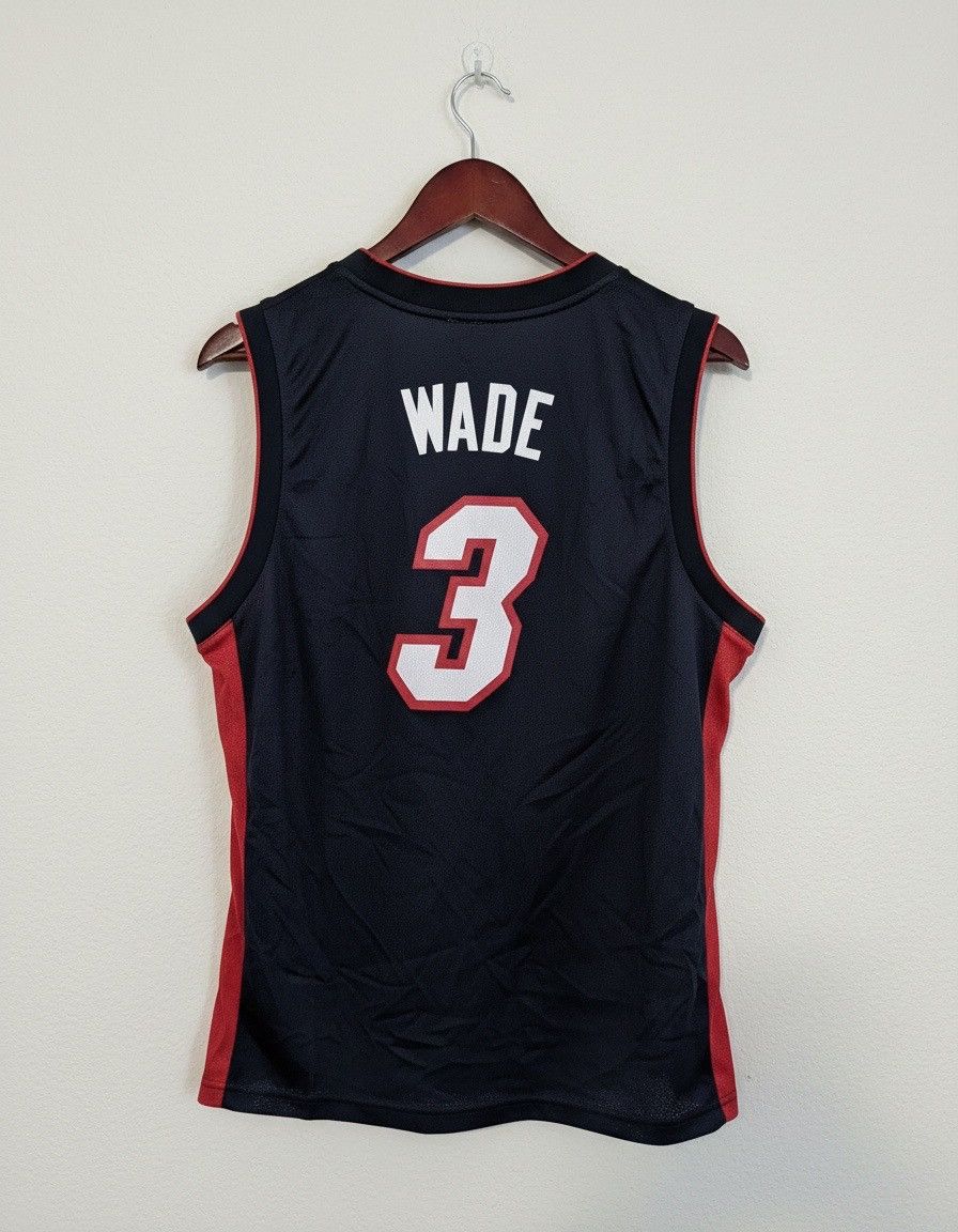 Reebok Y2K Reebok 2004-06 NBA Miami Heat Dwayne Wade 3 Jersey L Size US L / EU 52-54 / 3 - 2 Thumbnail