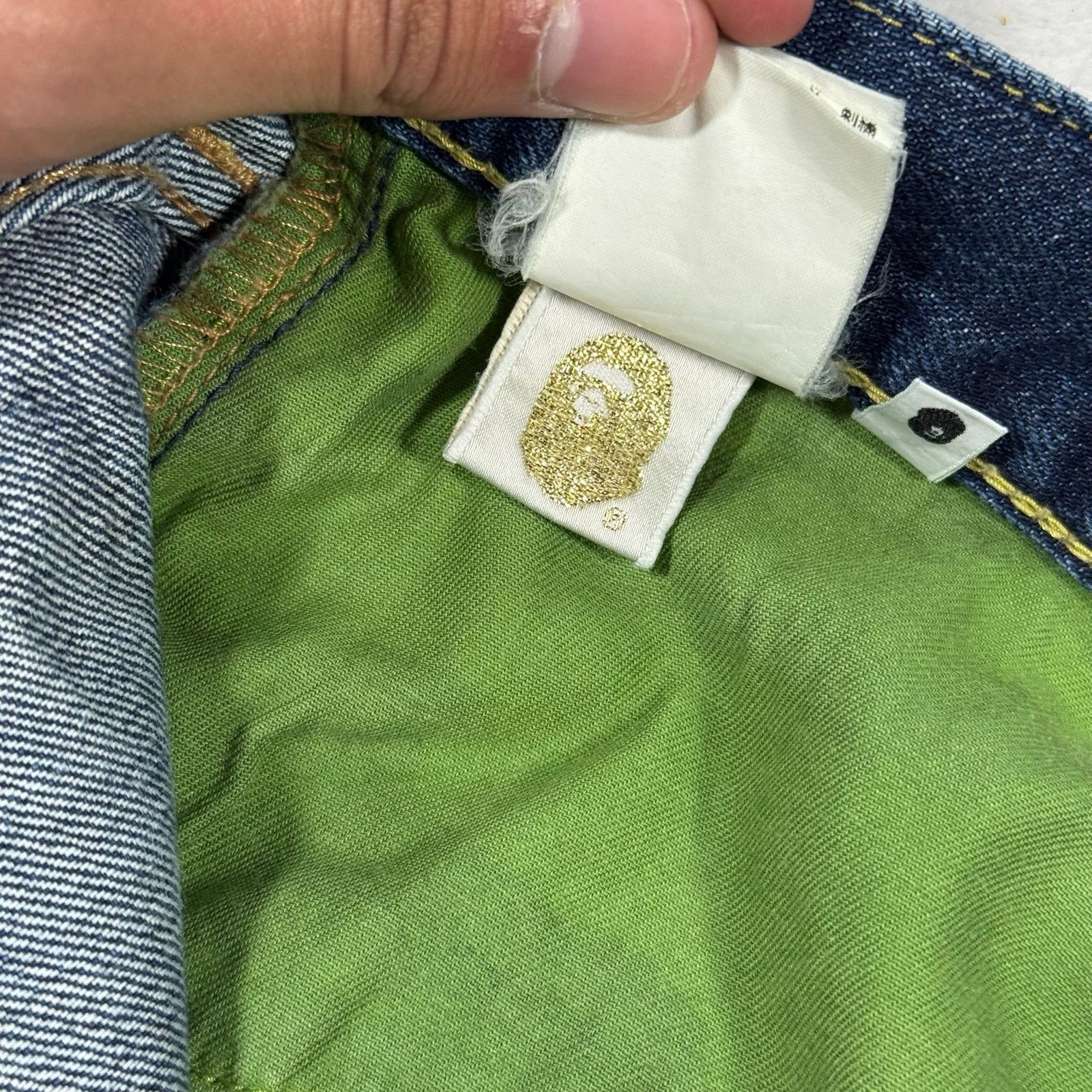 Bape × Nigo Authentic Bape 2000’s Crown Jeans 30 Size US 30 / EU 46 - 7 Thumbnail