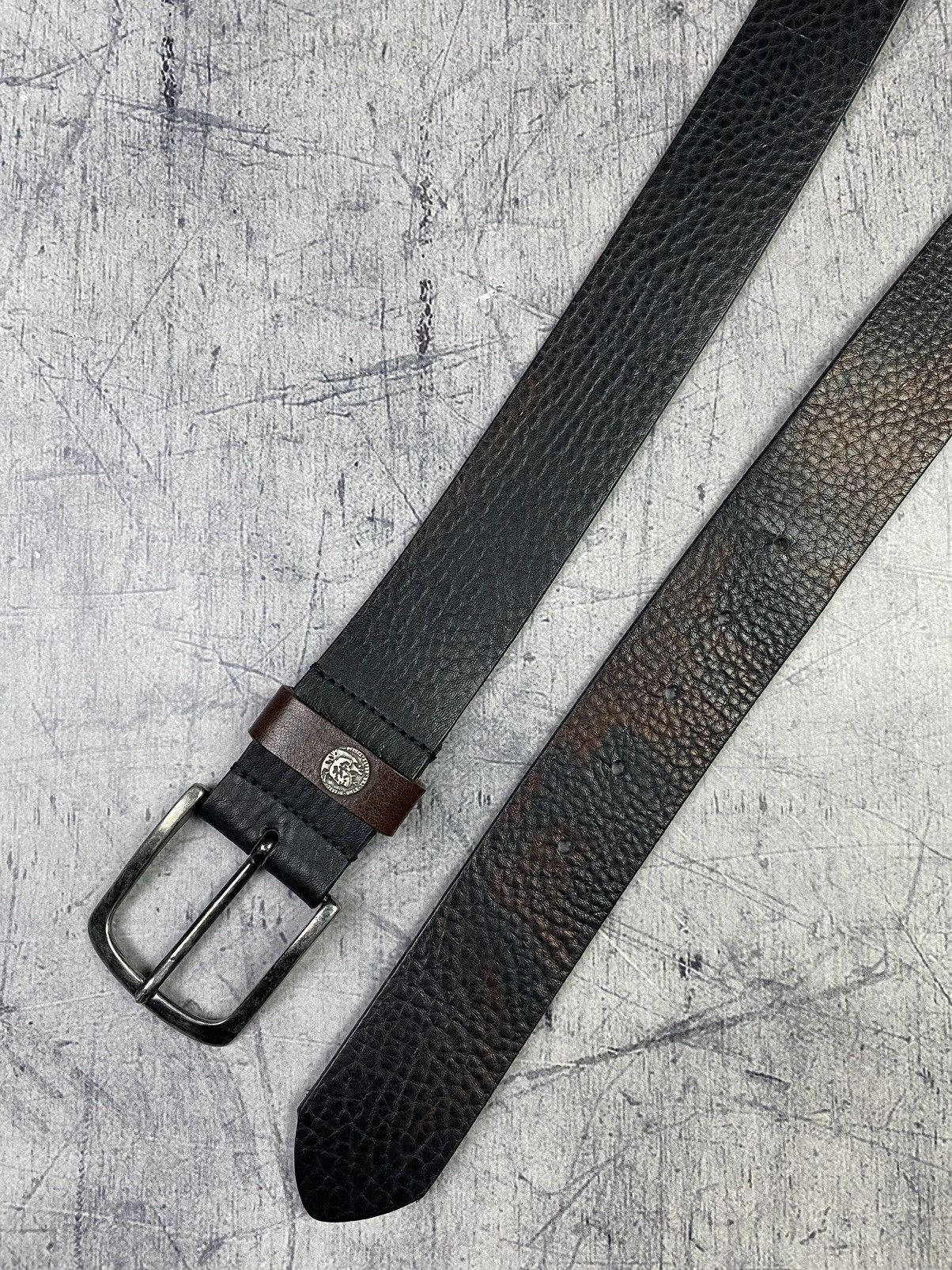 Diesel × Vintage Vintage Diesel Leather Belt Size ONE SIZE - 5 Thumbnail