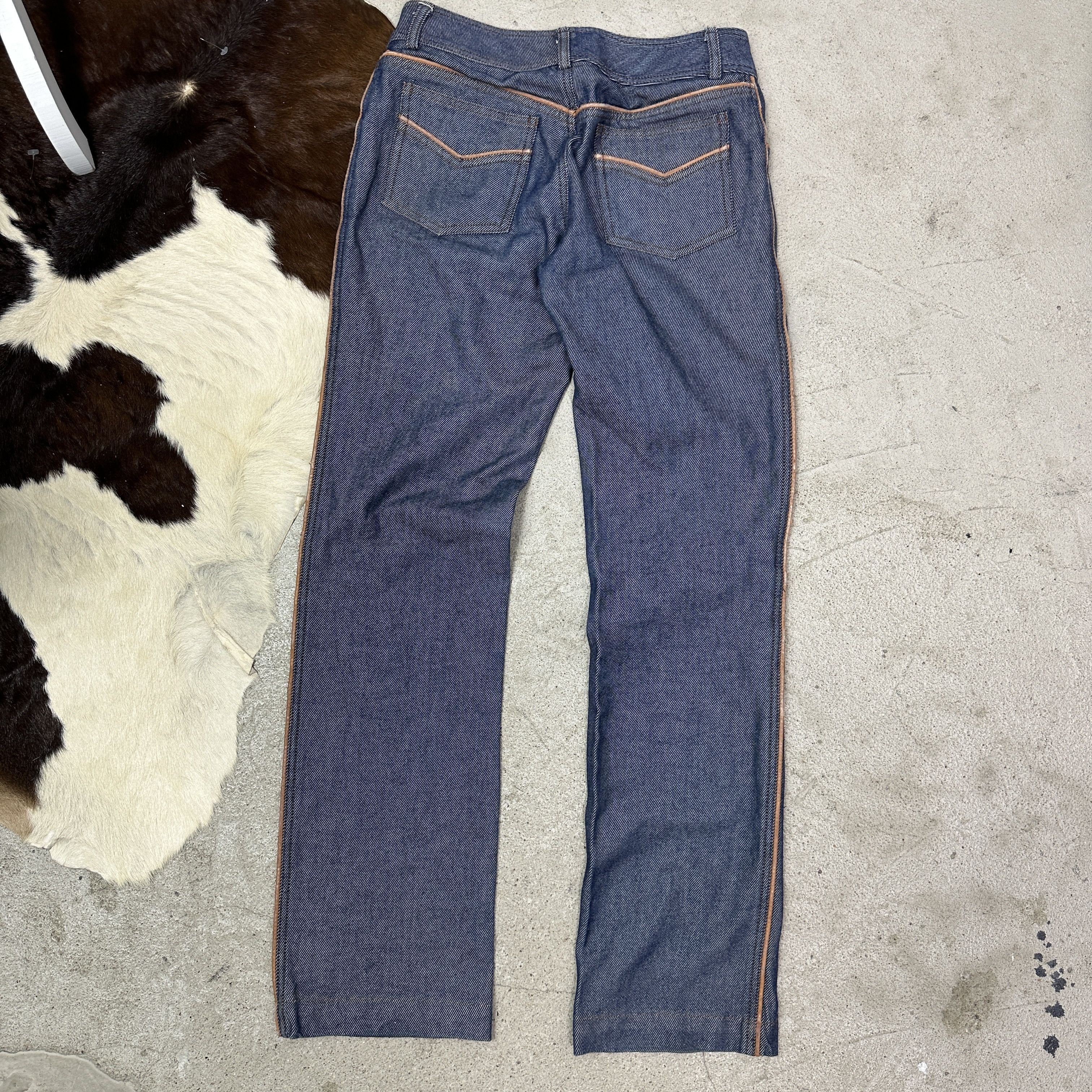 Dolce & Gabbana Vintage Denim Old Money Preppy Dolce&Gabbana Jeans Y2K Size 25" / US 0 / IT 36 - 6 Thumbnail