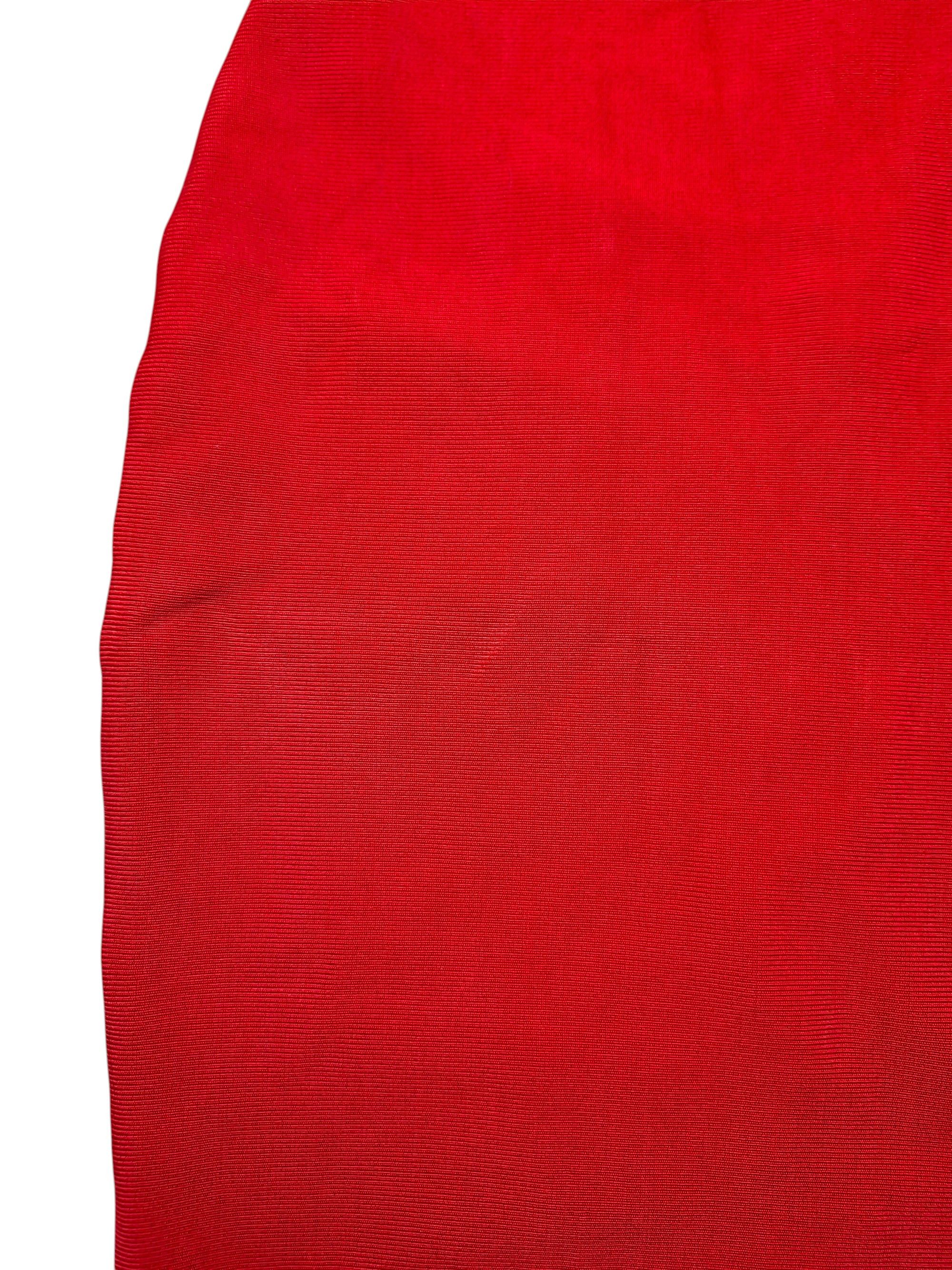House of CB House of CB Red Bandage Halter Dress Verbena Cross Front Size L / US 10 / IT 46 - 4 Thumbnail