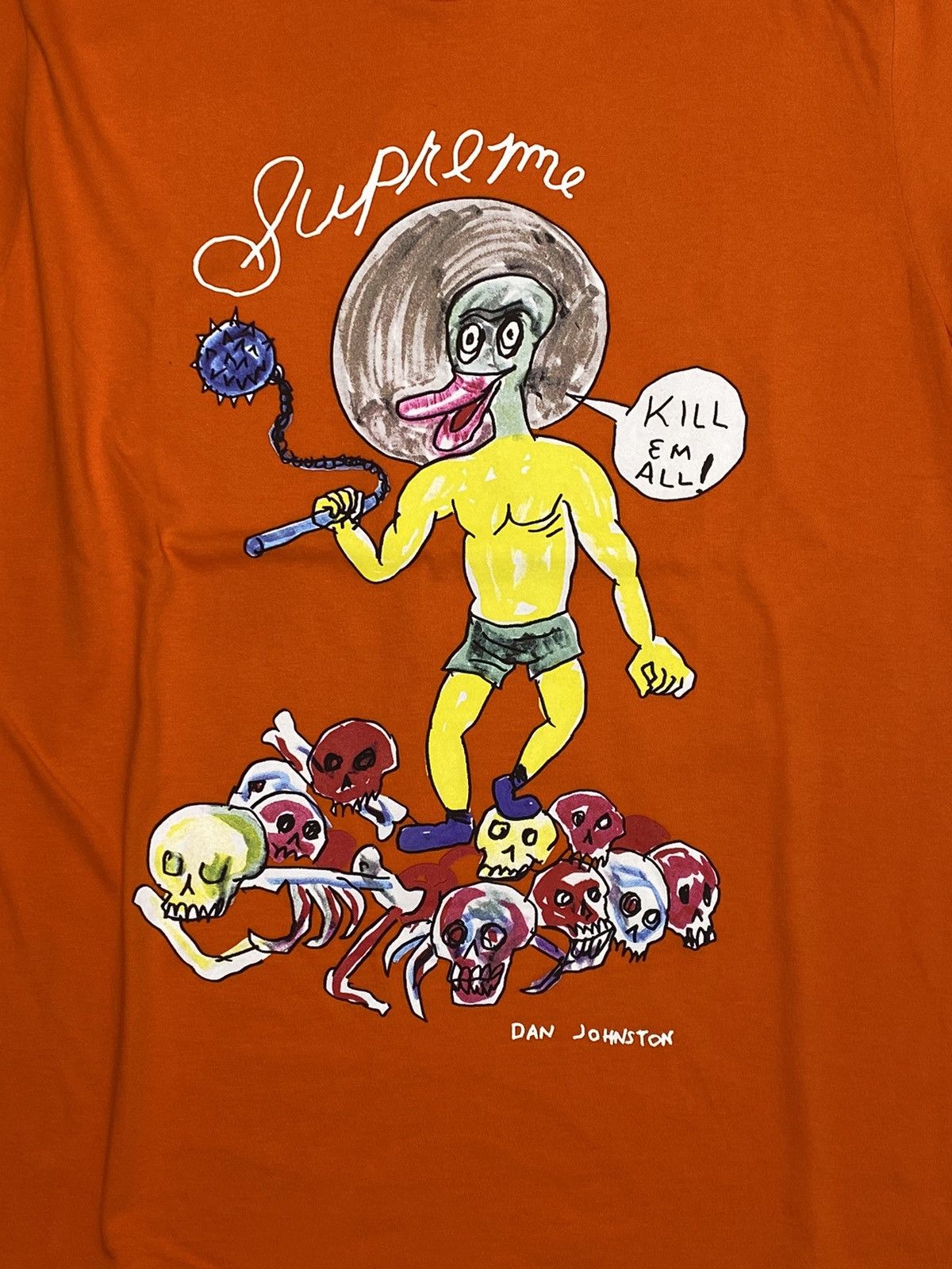 Supreme Supreme Daniel Johnston Kill Em All T-shirt, size L, Size US L / EU 52-54 / 3 - 2 Thumbnail