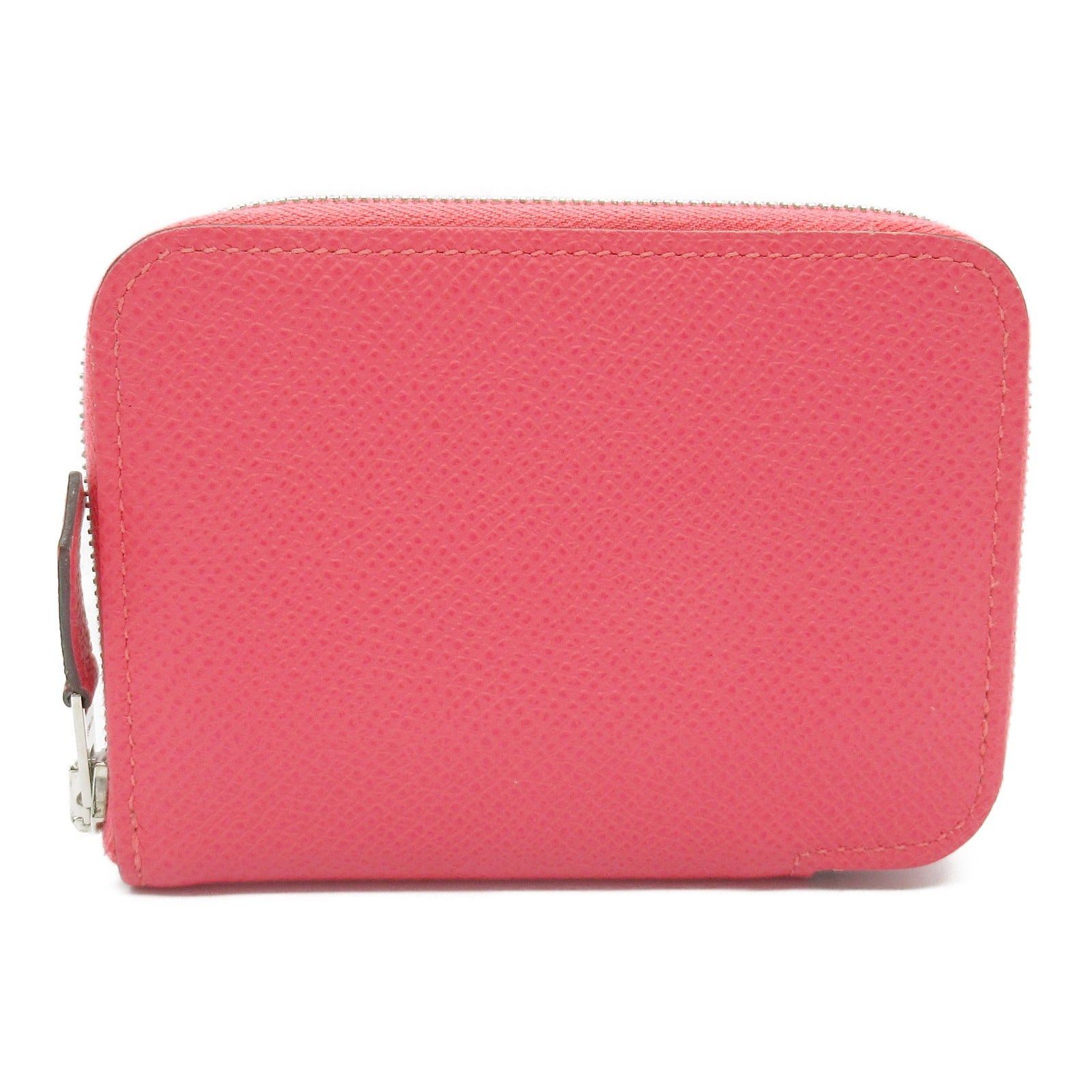 Hermes Hermes Azap Card Case Rose Azalea Leather Veau Epsom Pink Silver Hardware D Stamp Size ONE SIZE - 1 Thumbnail
