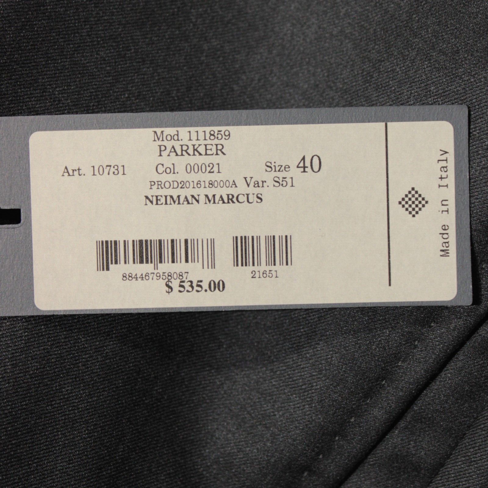 Zanella Zanella New with tags Dress Pants Size 40 US In Gray Size US 40 / EU 56 - 3 Thumbnail