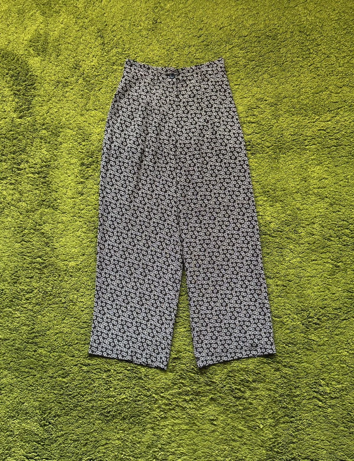 Designer × Jil Sander Jil Sander 100% silk avant garde wide leg pants Size 26" / US 2 / IT 38 - 1 Thumbnail