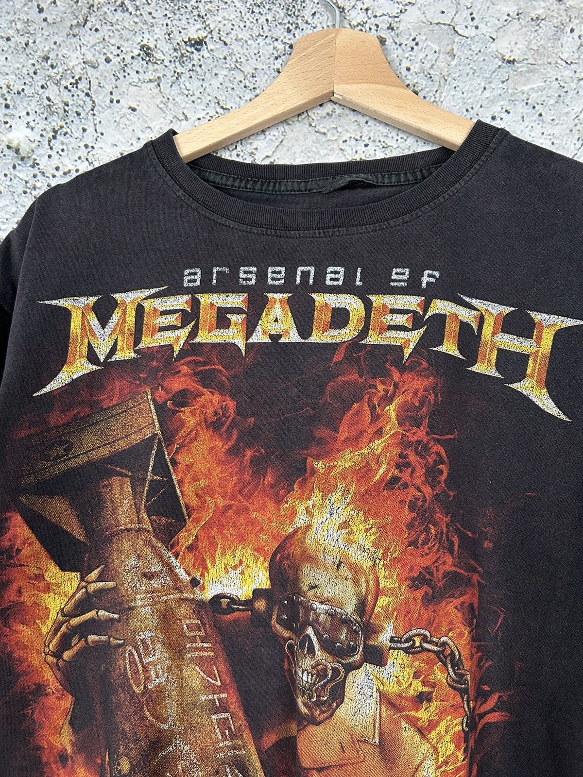 Band Tees Vintage Megadeth Rock Band Tee Metal Graphic Tee 90s Y2K Size US L / EU 52-54 / 3 - 3 Thumbnail