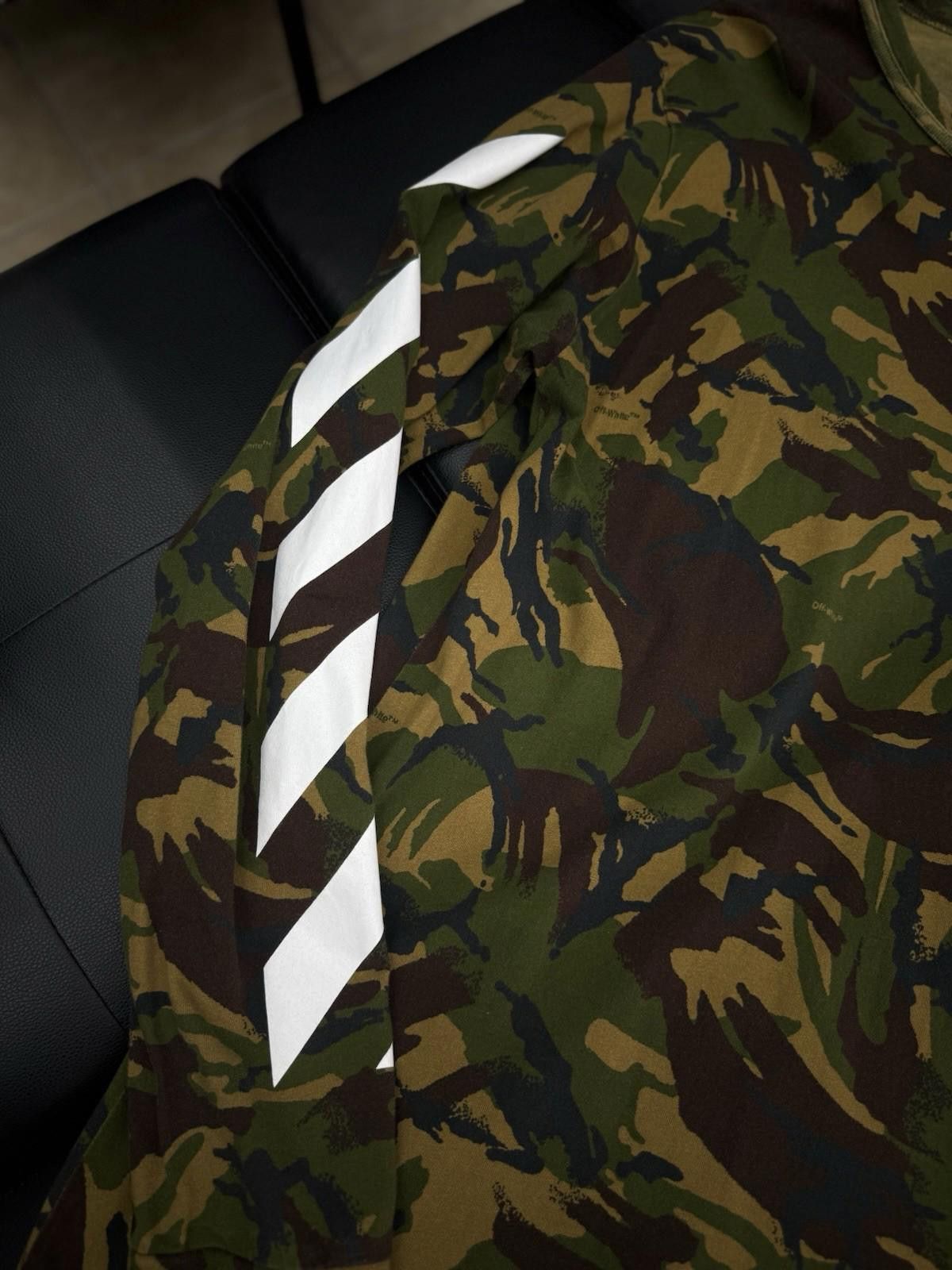 Off-White Off White Camouflage Long Sleeve Tshirt Size XL “Temperature Size US XL / EU 56 / 4 - 12 Thumbnail