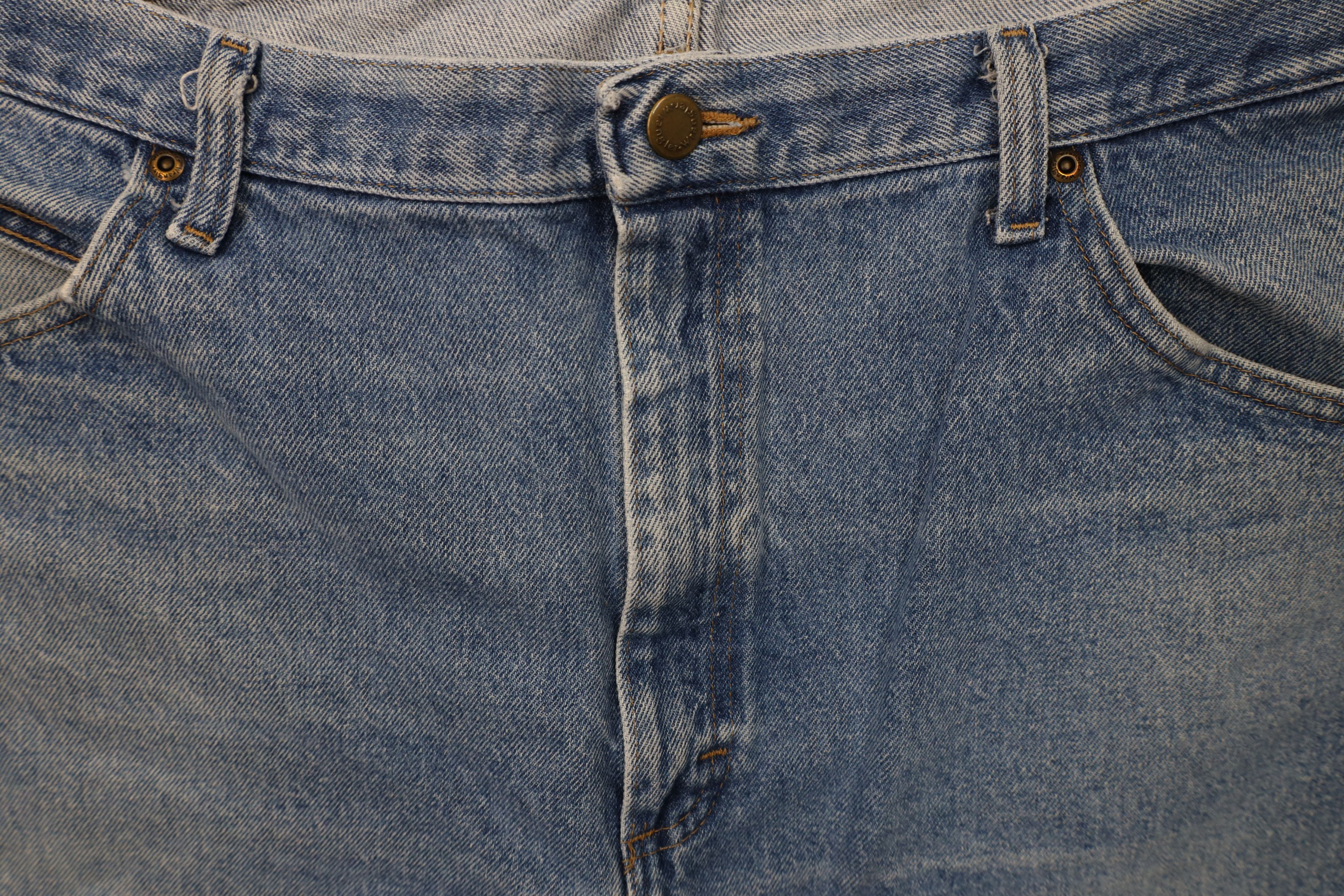 Wrangler Vintage Y2K Wrangler Cut Western Denim Jeans Blue Cotton Size US 40 / EU 56 - 9 Thumbnail