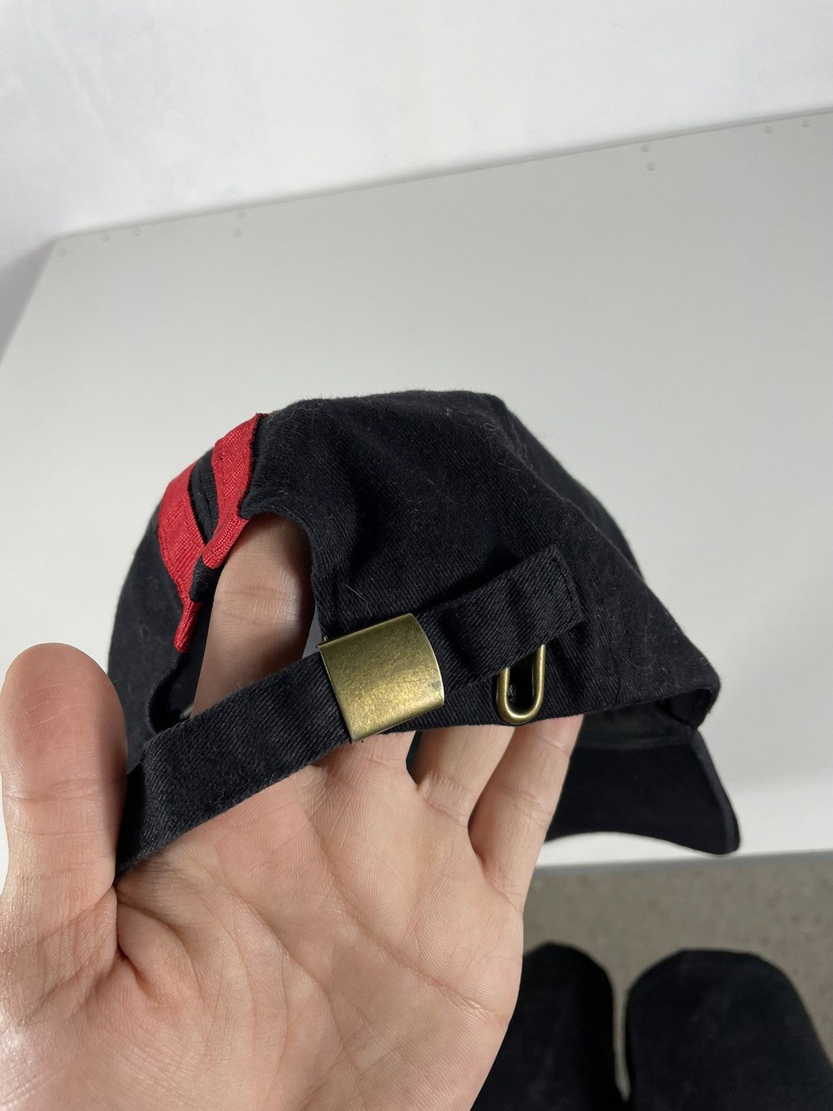 Lamborghini × Vintage Black Vintage Retro Y2k 00s Lamborghini Cap Hat Size ONE SIZE - 7 Thumbnail