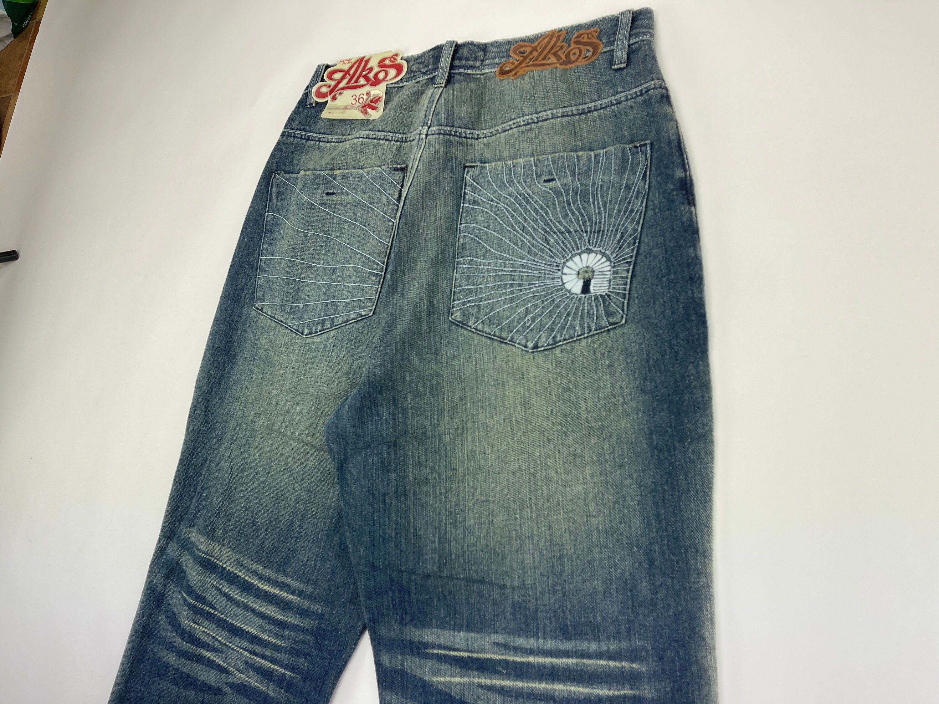 Akademiks Akademiks jeans, vintage, 90s hip hop, baggy jeans, 1990s 36 Size US 36 / EU 52 - 4 Thumbnail