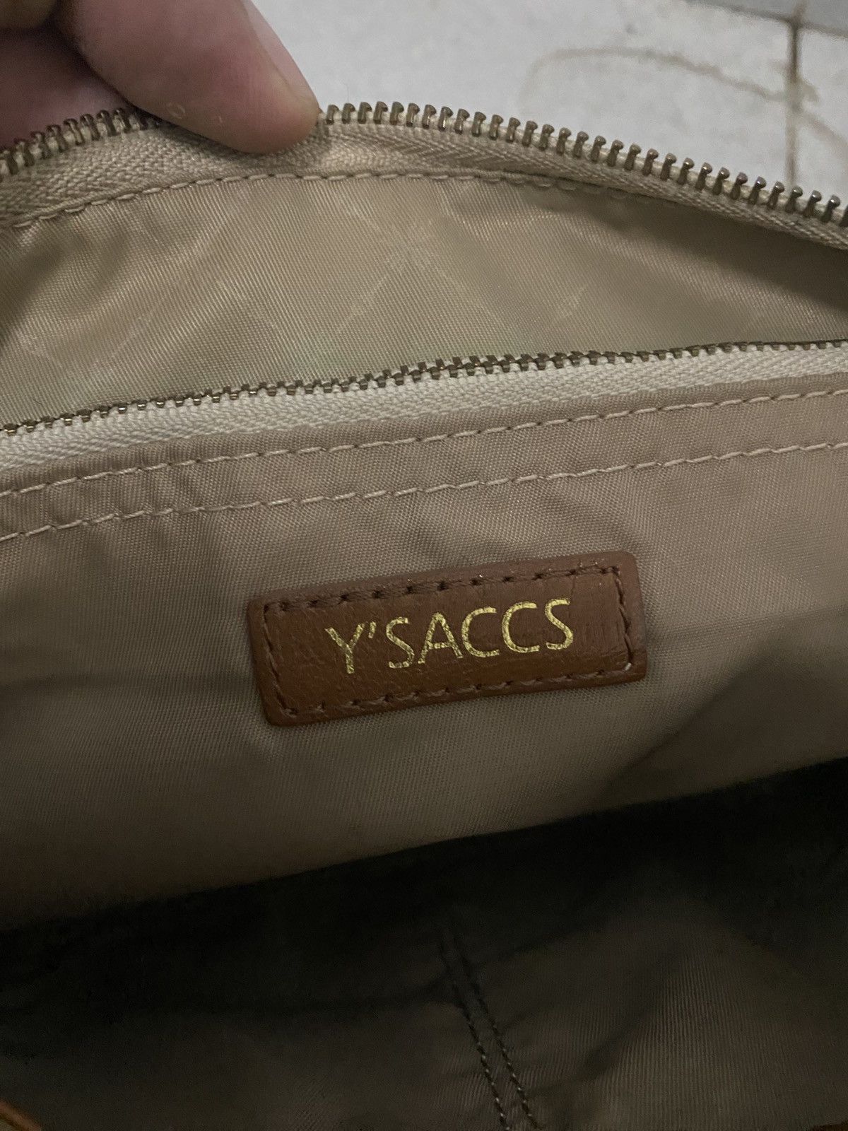 Yohji Yamamoto Vintage Ysaccs Yohji Yamamoto Shoulder Bag Size ONE SIZE - 12 Thumbnail