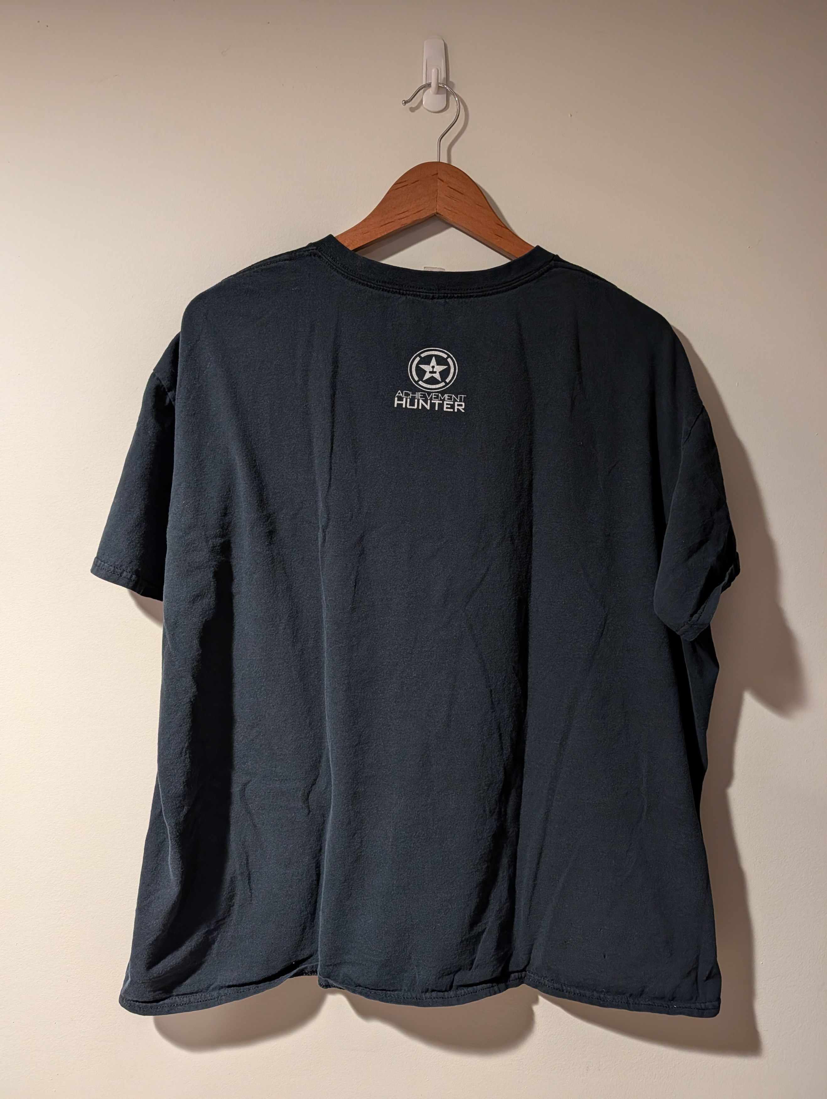 Microsoft Vintage Achievement Hunter Rooster Teeth Skeleton T-Shirt Size US XXL / EU 58 / 5 - 5 Thumbnail
