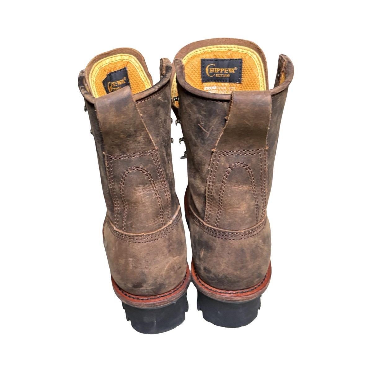 Chippewa Mens Chippawa Boots Size 7 M Lace Up Insulated Steel Toe Size US 7 / EU 40 - 4 Thumbnail
