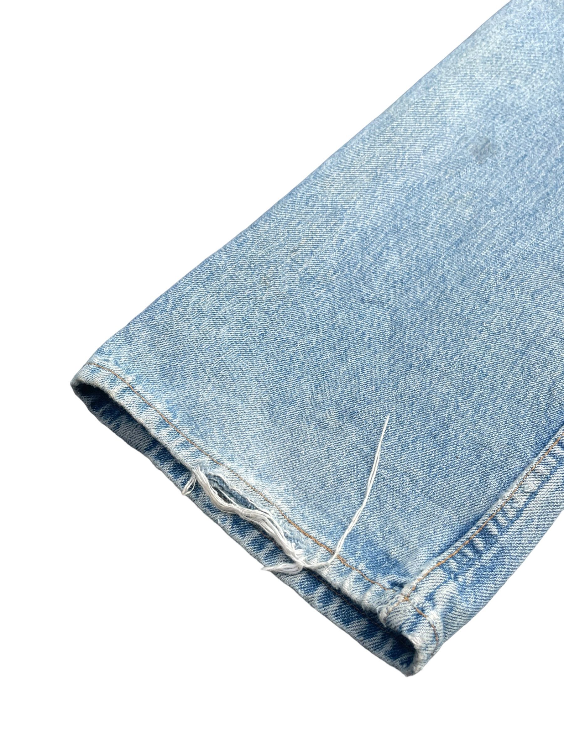 Levi's Vintage 1996 Levis 501 e Irregular Faded Distresed Size US 36 / EU 52 - 5 Thumbnail