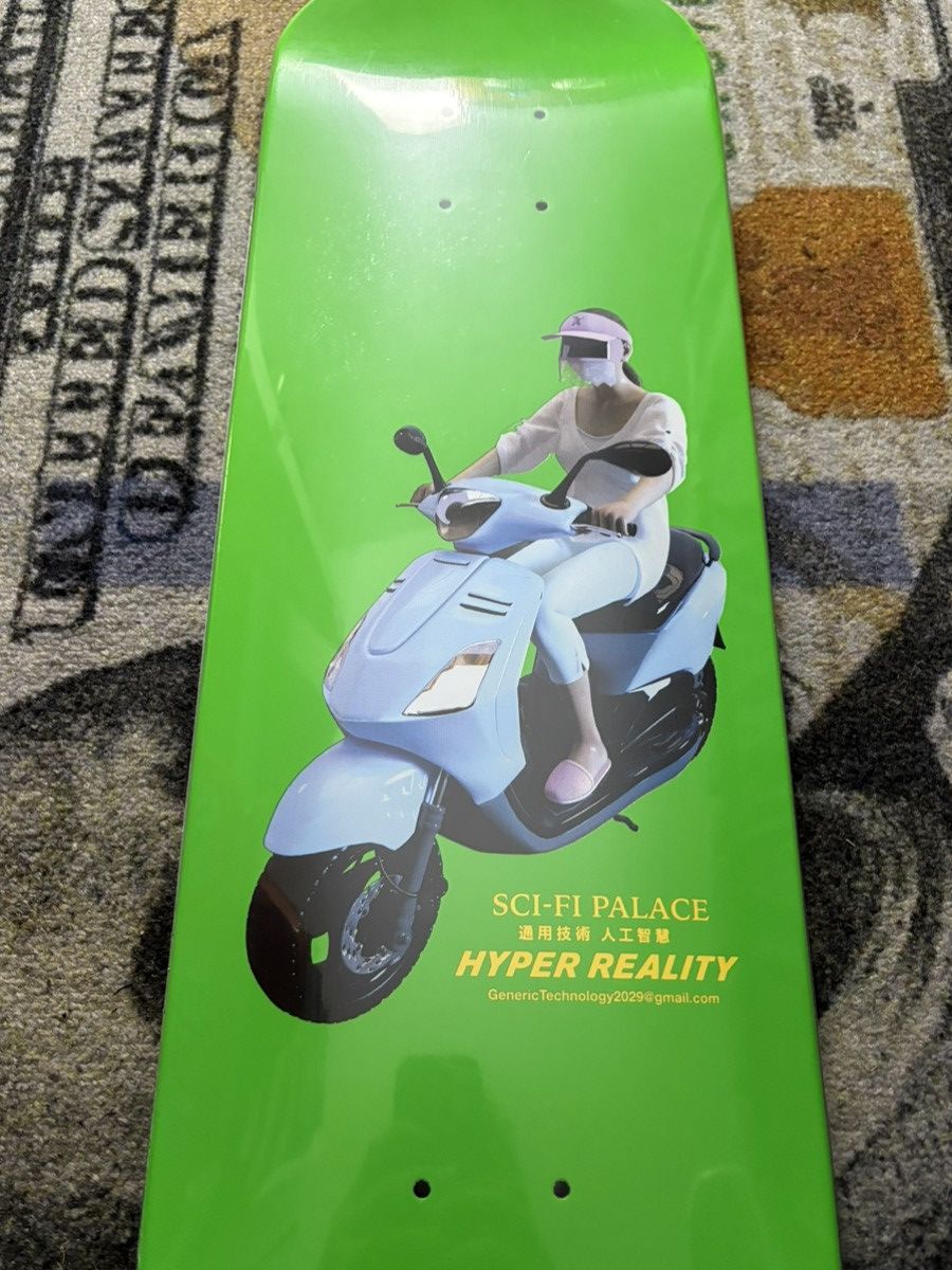 Palace × Sci-Fi Fantasy Palace x Sci-Fi Fantasy Email Skateboard Deck 8.375 Size ONE SIZE - 3 Thumbnail
