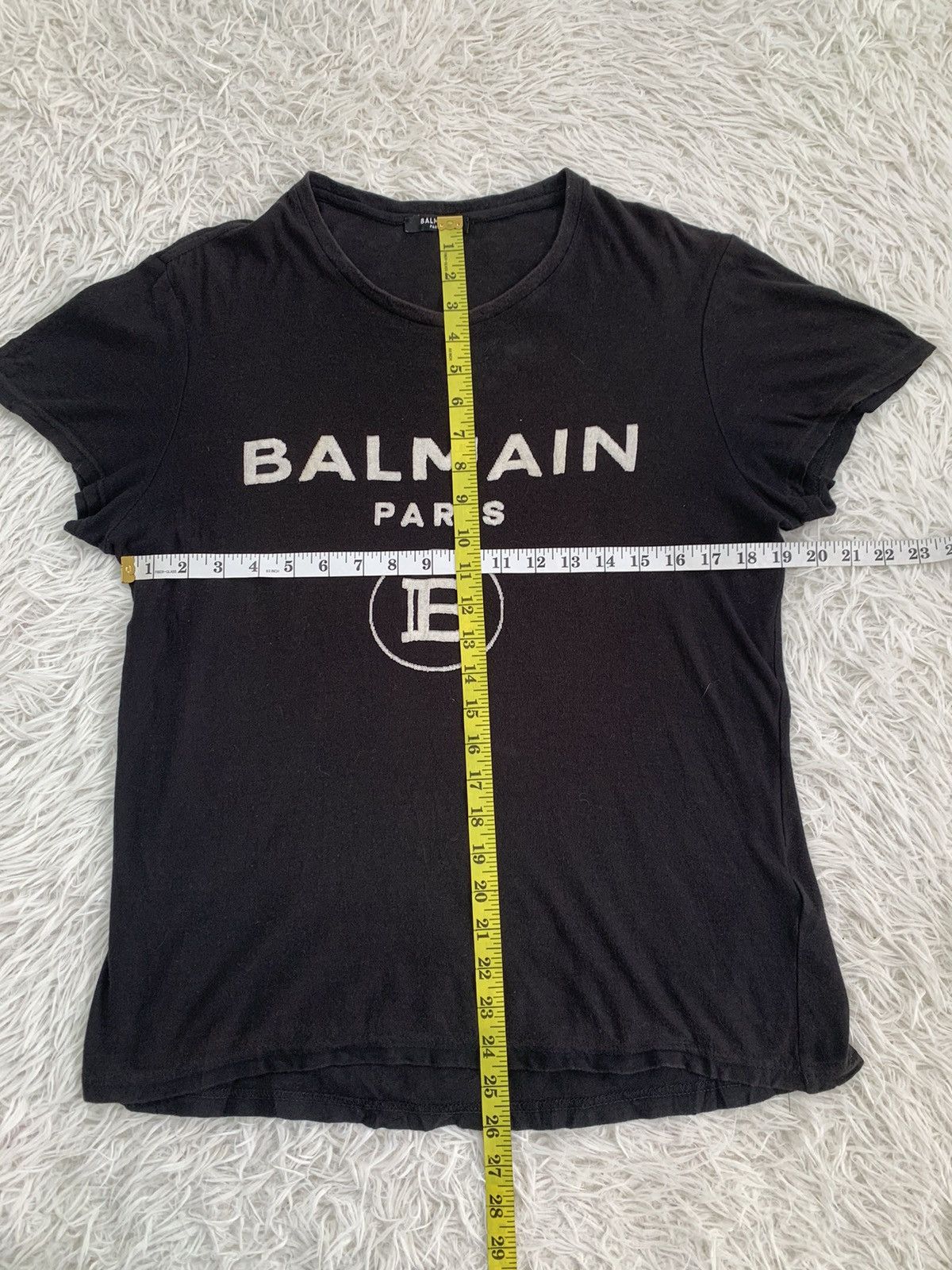 Balmain Balmain Tee Made in France Size US S / EU 44-46 / 1 - 5 Thumbnail