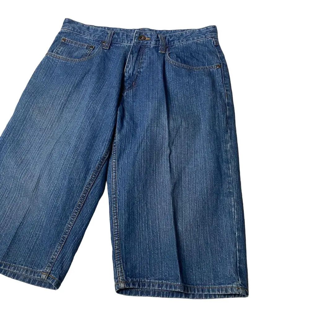 If Six Was Nine Unknown Japanese - Kanji Japanese Jeans Shorts Size US 31 - 3 Thumbnail