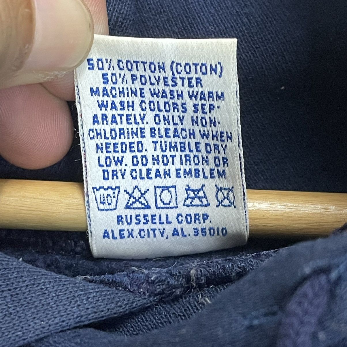 Russell Athletic × Vintage 90s Russell Athletic Pullover Hoodie Size US M / EU 48-50 / 2 - 9 Thumbnail