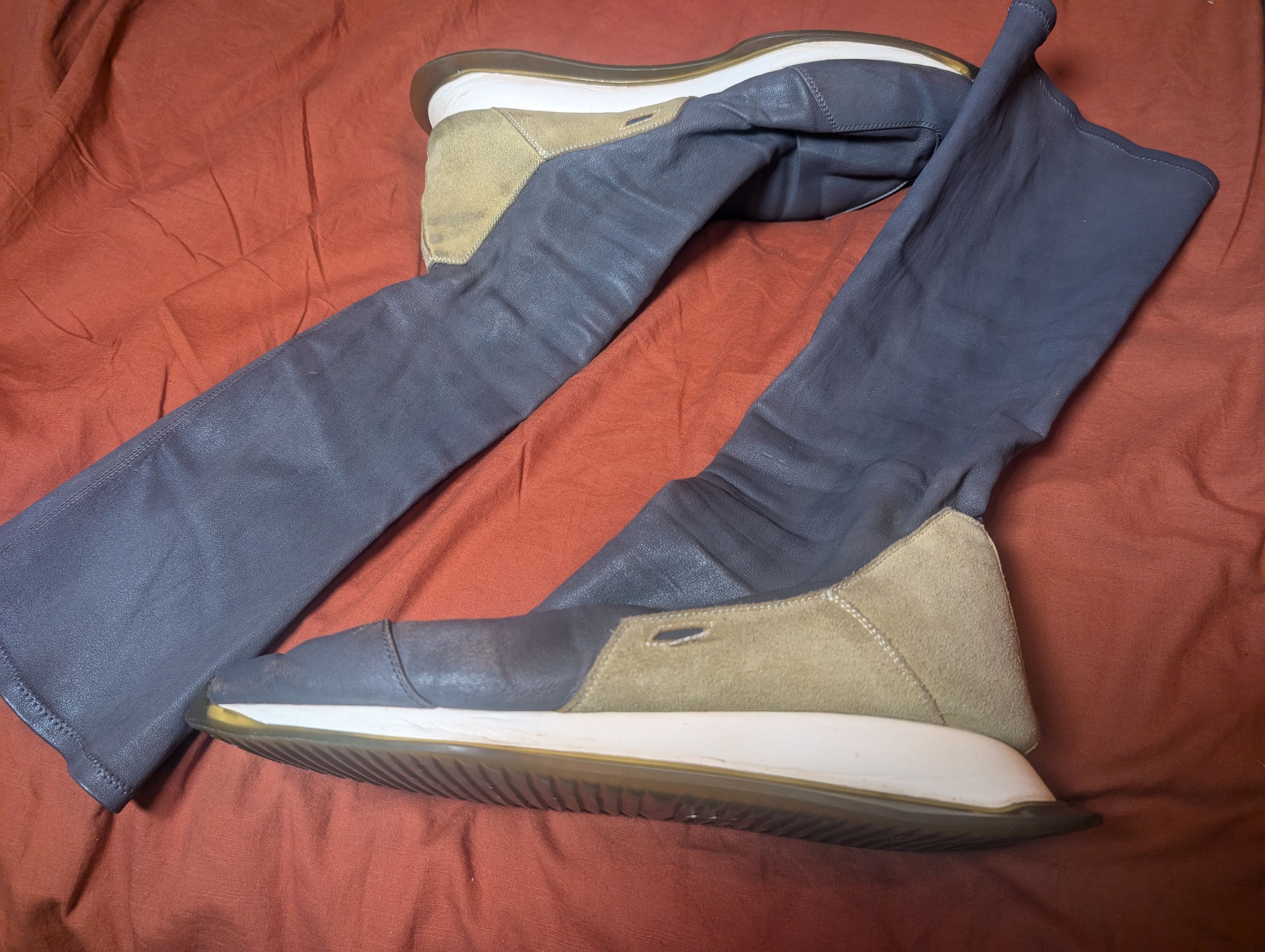 Rick Owens Rick Owens Dirt SS19 sock oblique Size US 11 / EU 44 - 5 Thumbnail