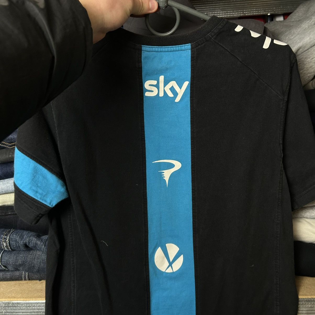 Rapha Designer Rapha x Sky Big Logo Cycling sport tee size S Size US S / EU 44-46 / 1 - 10 Thumbnail