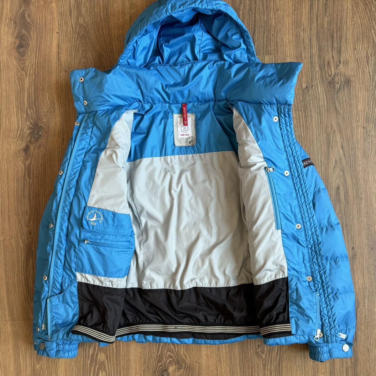 Bogner Bogner Fire+Ice Down Puffer Jacket Women’s M/L Blue Size L / US 10 / IT 46 - 4 Thumbnail