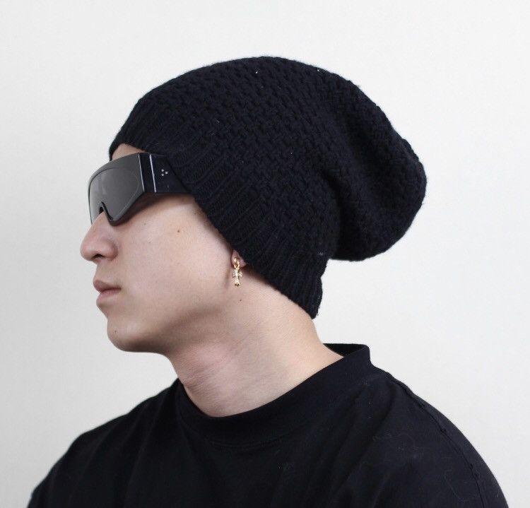Rick Owens Rick Owens 2016 Main Line Rare Wool Woven Cold Hat Size ONE SIZE - 5 Thumbnail