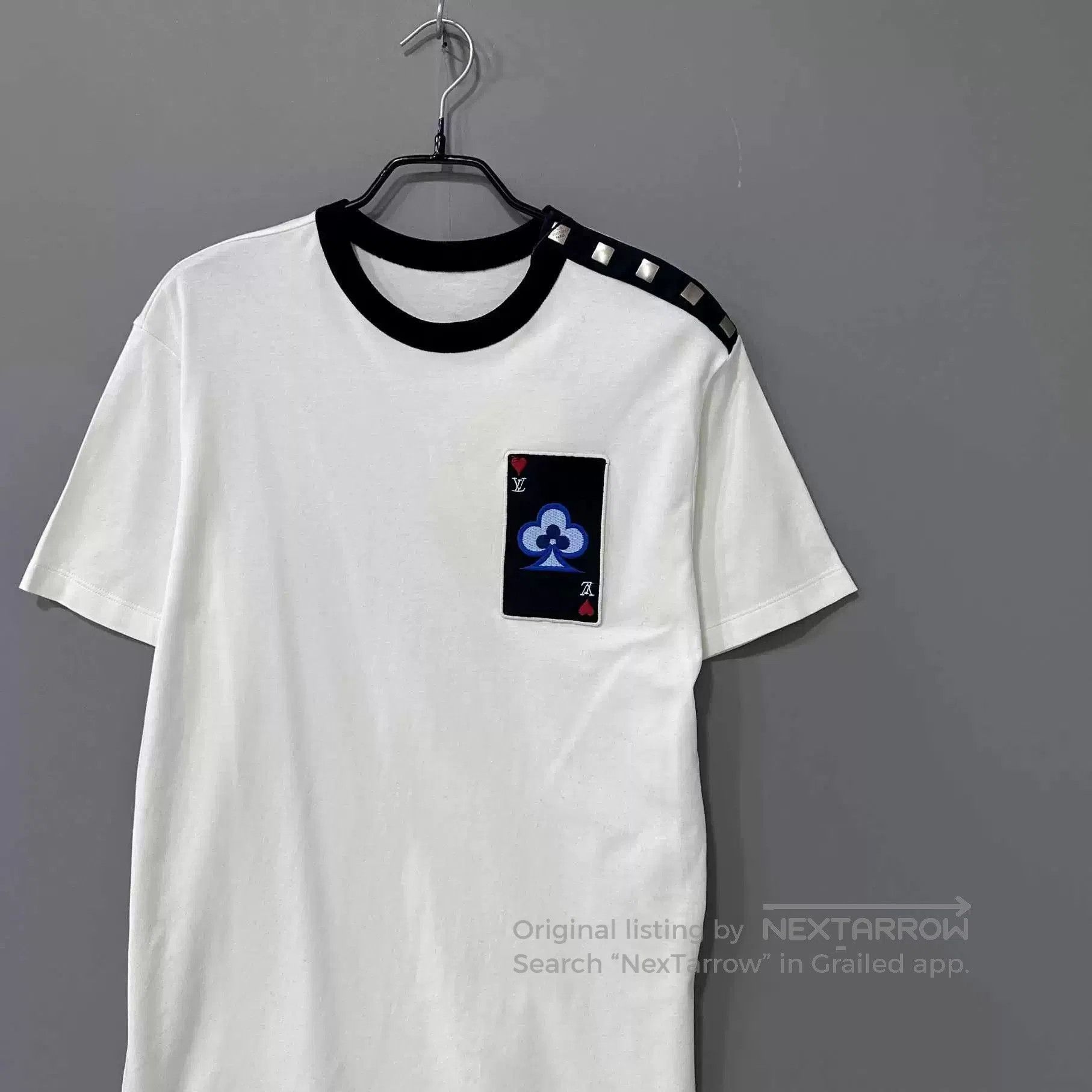 Louis Vuitton Louis Vuitton Embroidered Poker Logo Tee. Size US M / EU 48-50 / 2 - 2 Thumbnail