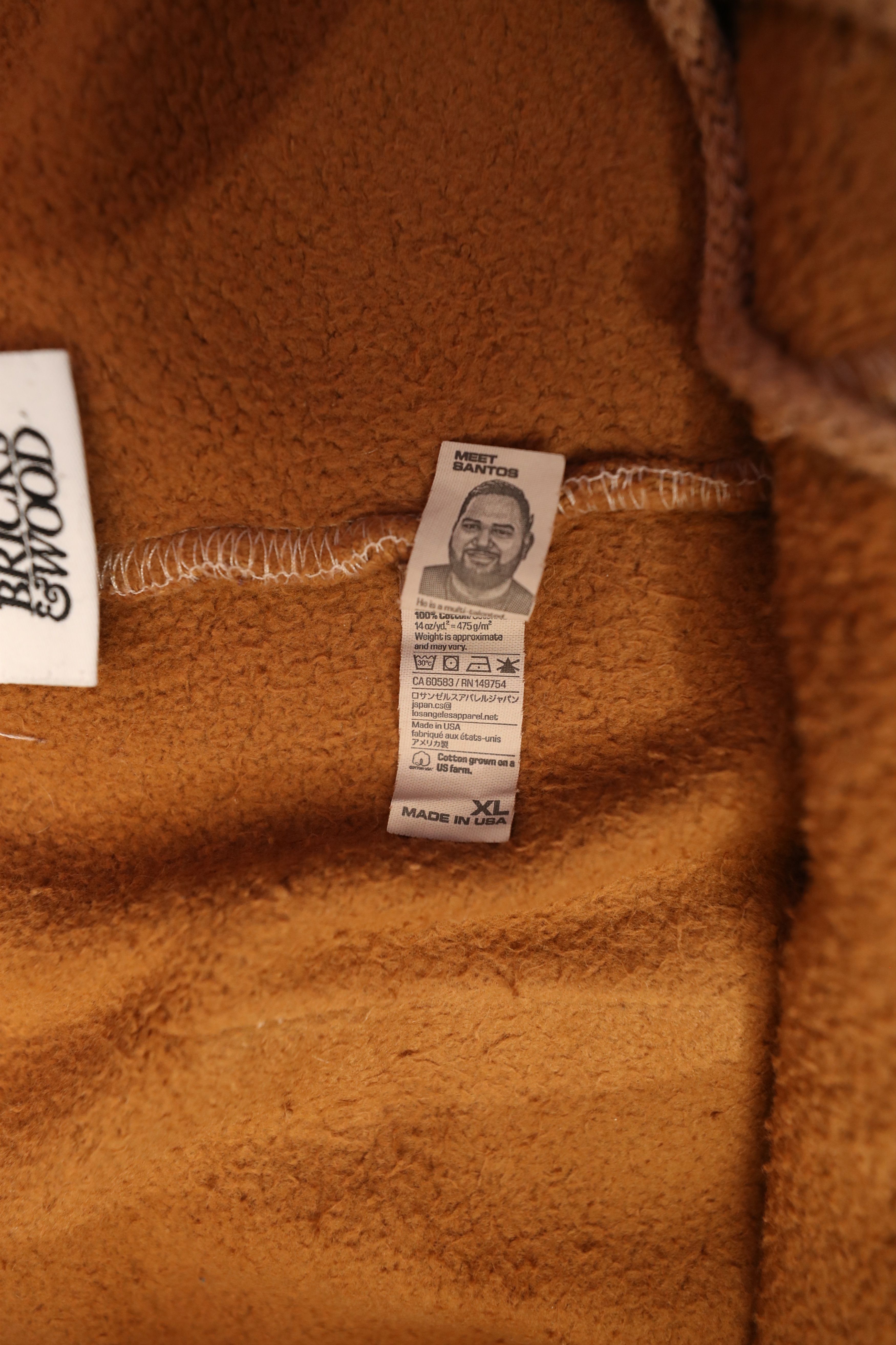 Bricks & Wood Bricks & Wood Heavyweight Relaxed Fit Logo Sweatpants (XL) Size US 36 / EU 52 - 8 Thumbnail