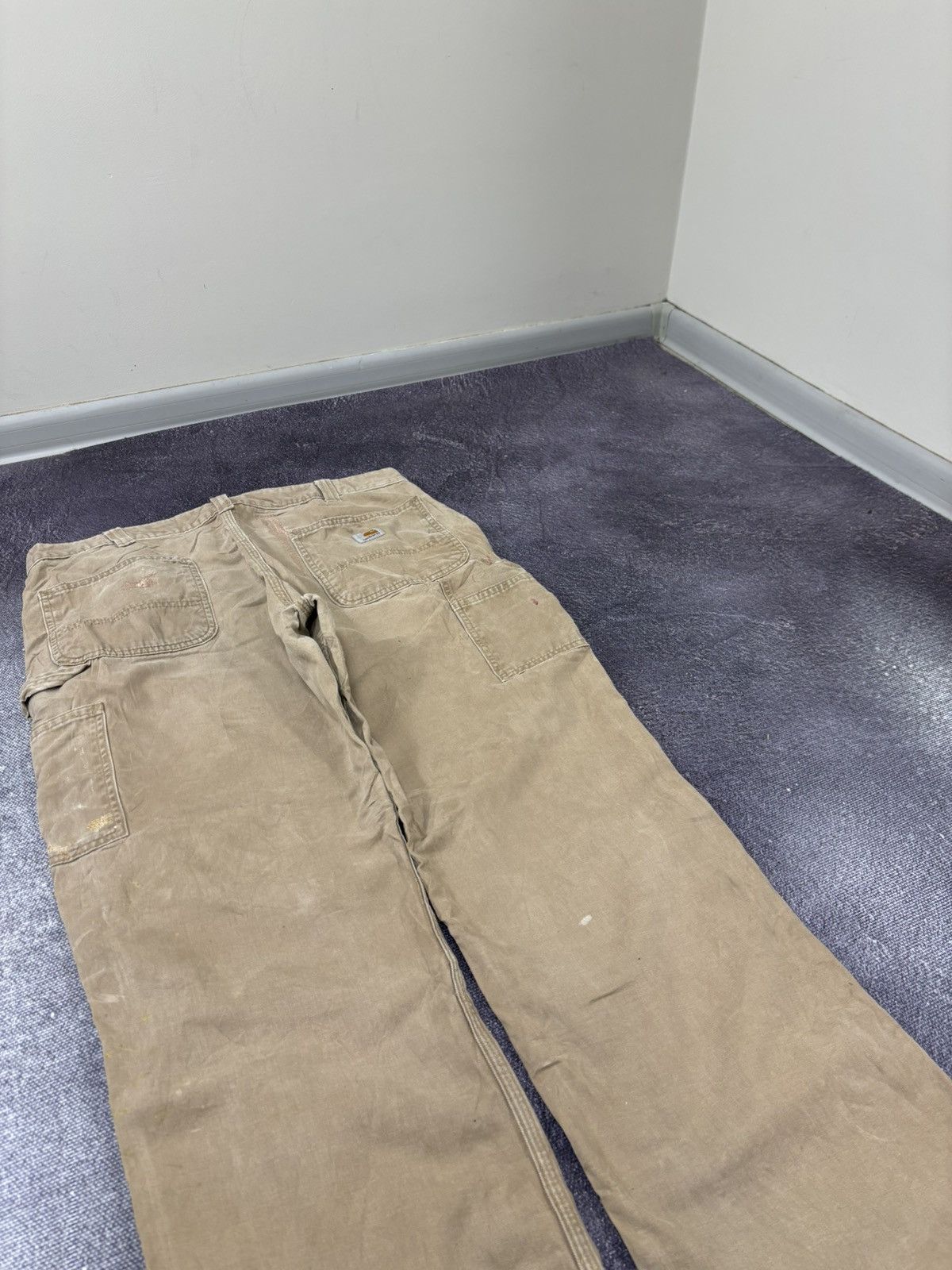 Carhartt Vintage Carhartt Relaxed Distressed Carpenter Baggy Pants Size US 36 / EU 52 - 6 Thumbnail