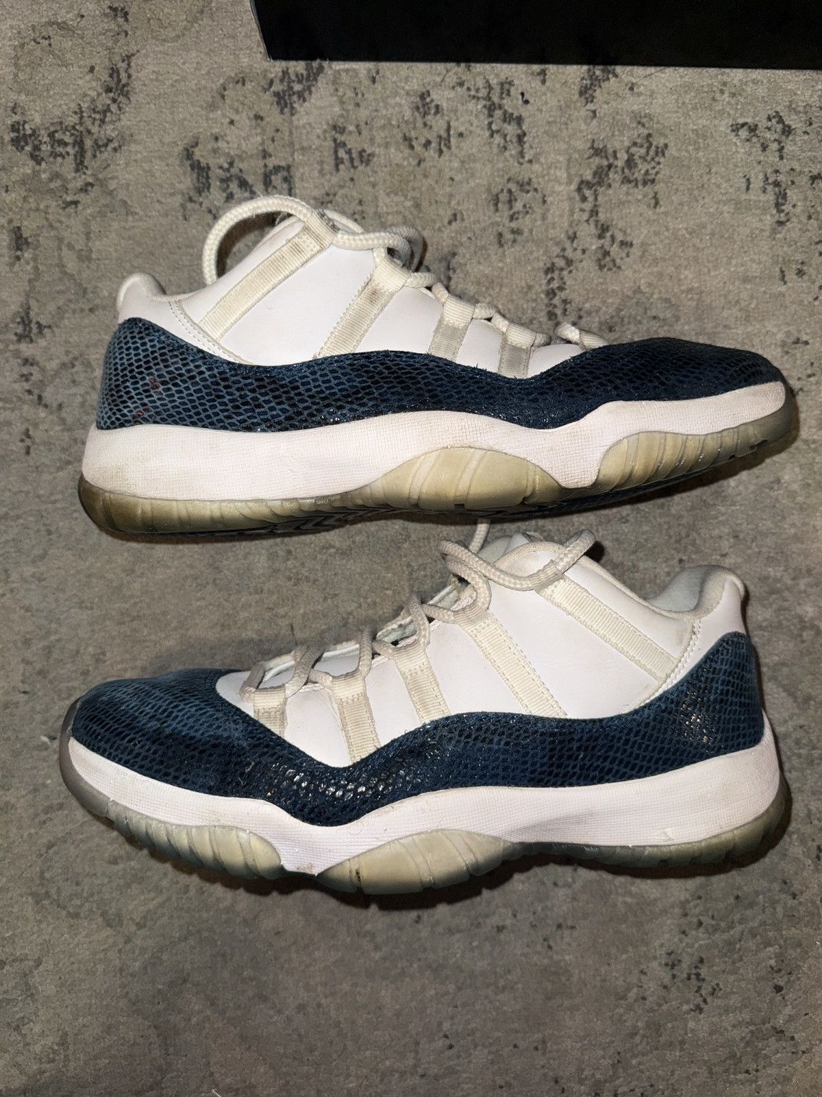 Jordan Brand Jordan 11 Retro Low Snake Navy (2019) Size US 10 / EU 43 - 3 Thumbnail