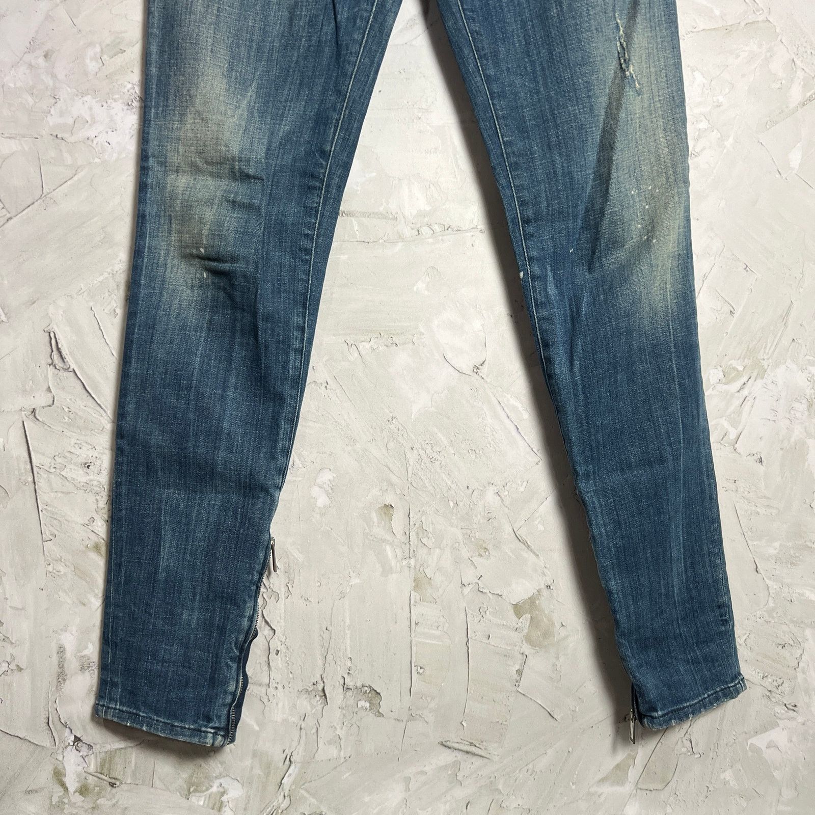 Dsquared2 Dsquared2 Paint Splatter Skinny Jeans Distressed Italy 40 Size US 29 - 15 Thumbnail
