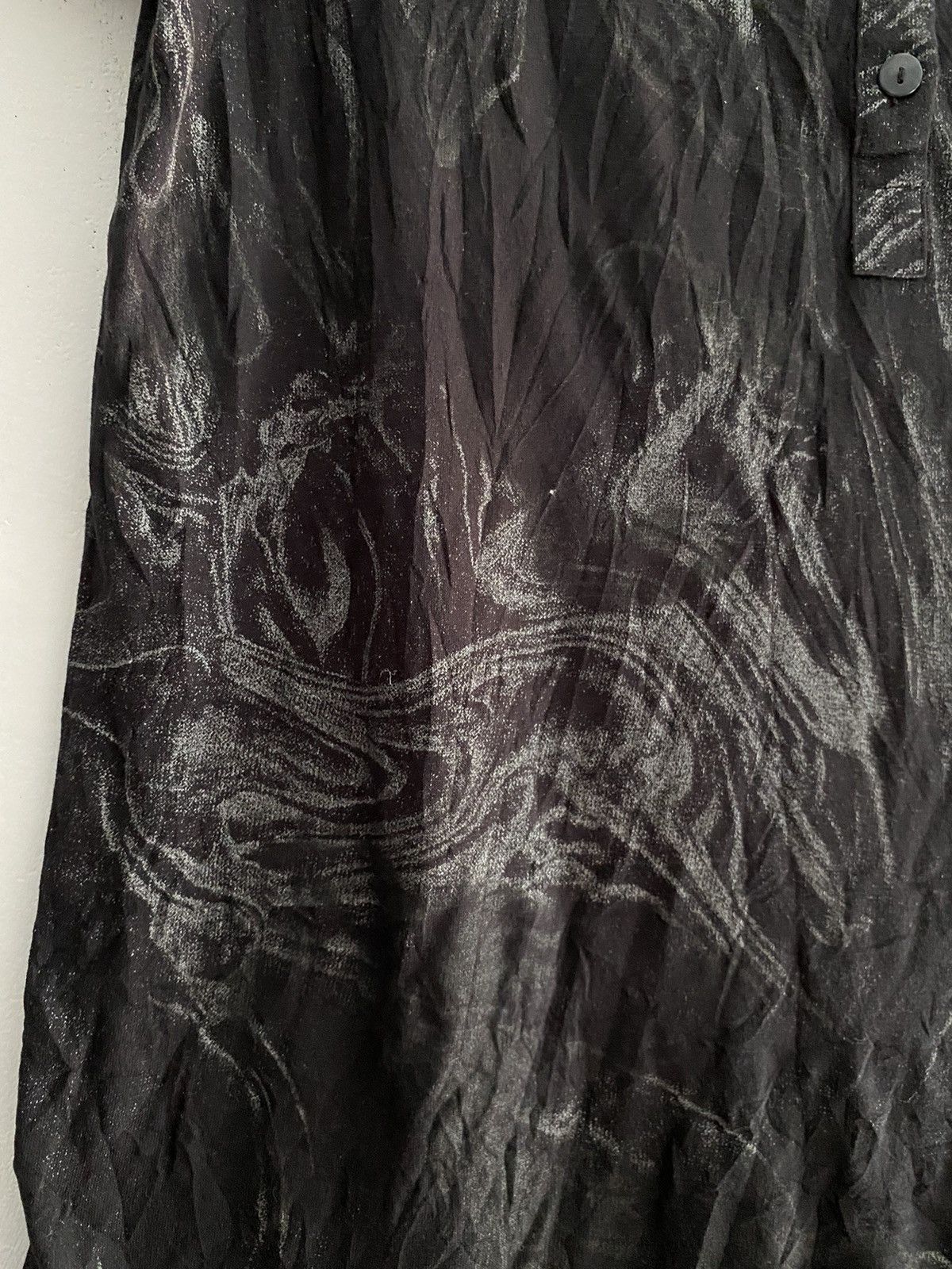Yasuyuki Ishii Japanese double layers smoke tshirt Size US M / EU 48-50 / 2 - 4 Thumbnail