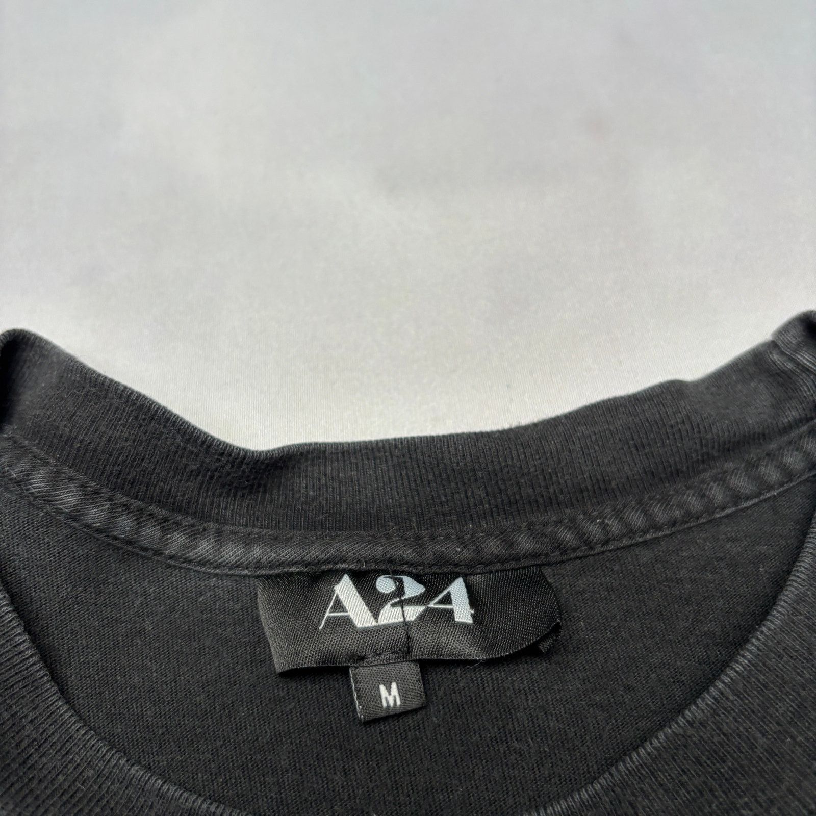 A24 A24 Films LLC Embroidered White T Shirt Medium Movie Studio Size US M / EU 48-50 / 2 - 6 Thumbnail