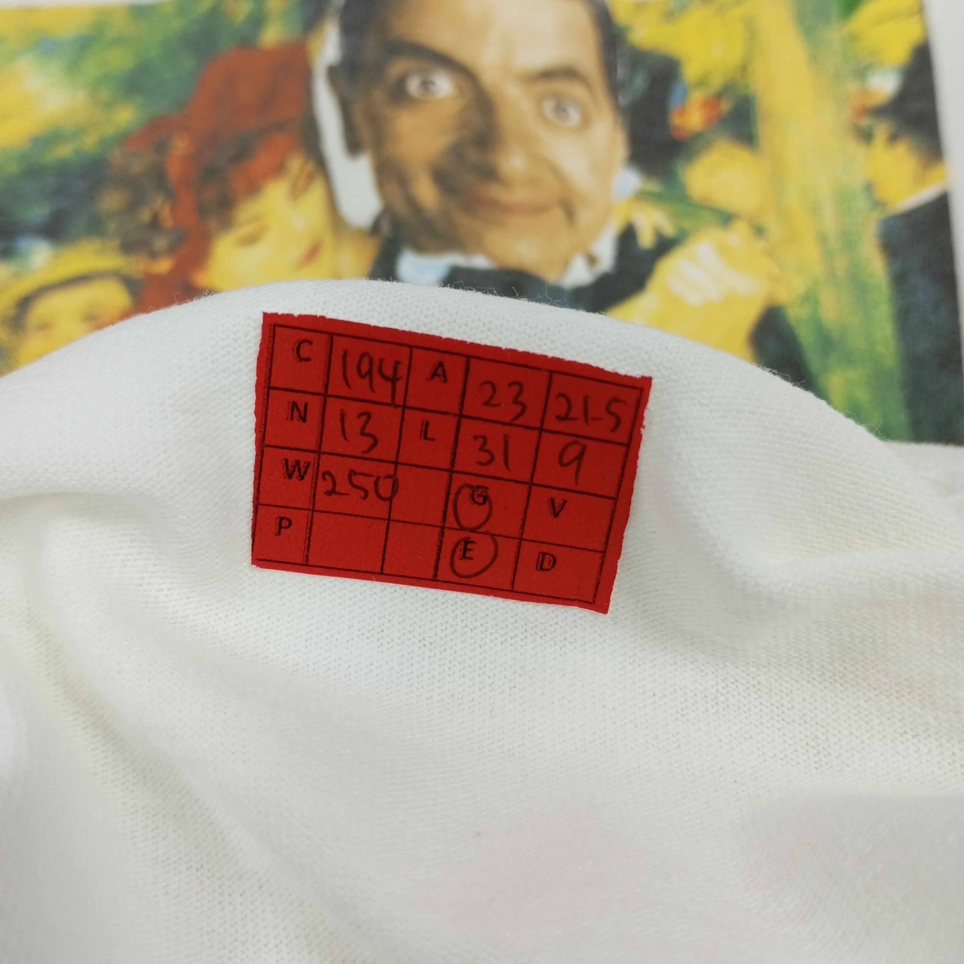 Vintage Mr Bean Art Design Style Vintage Tshirt Size US XL / EU 56 / 4 - 10 Thumbnail