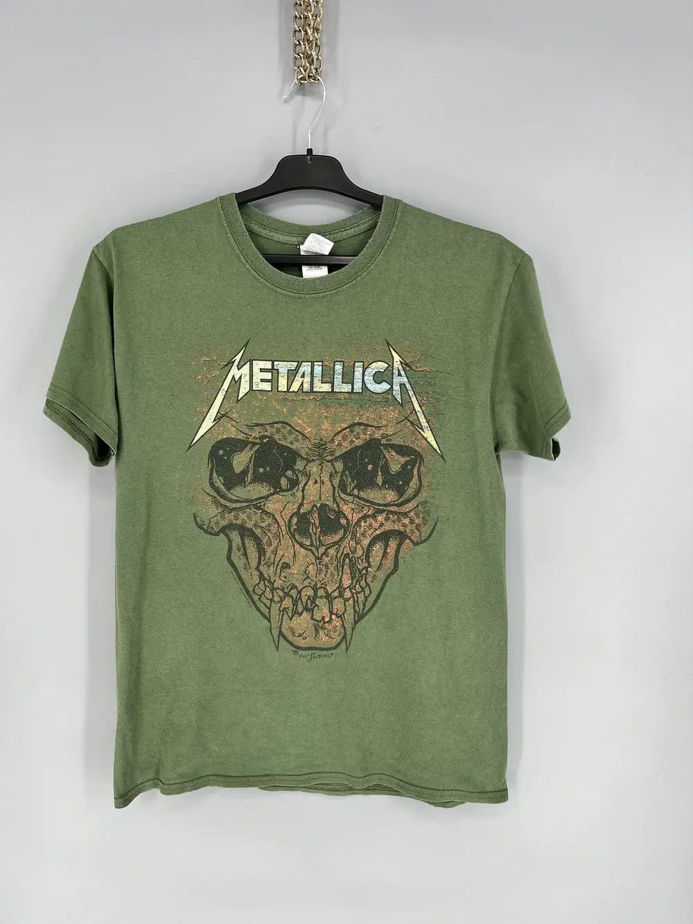 Band Tees Vintage Y2K Metallica Skulls Dead Face Band Rock Streetwear Size US M / EU 48-50 / 2 - 1 Thumbnail