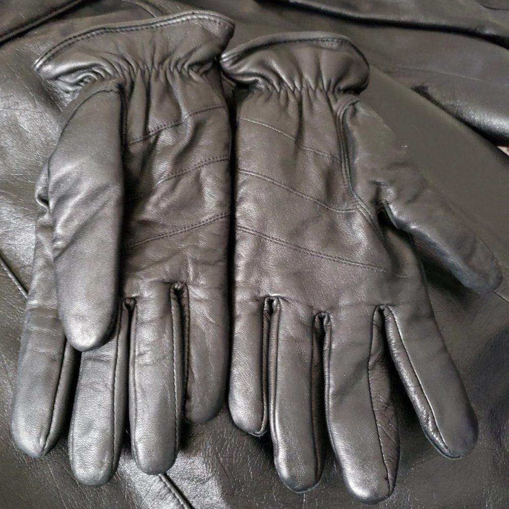 Wilsons Leather CT1246a Wilson Leather Ladies Coat & Wilson Gloves XL Size XL / US 12-14 / IT 48-50 - 12 Thumbnail