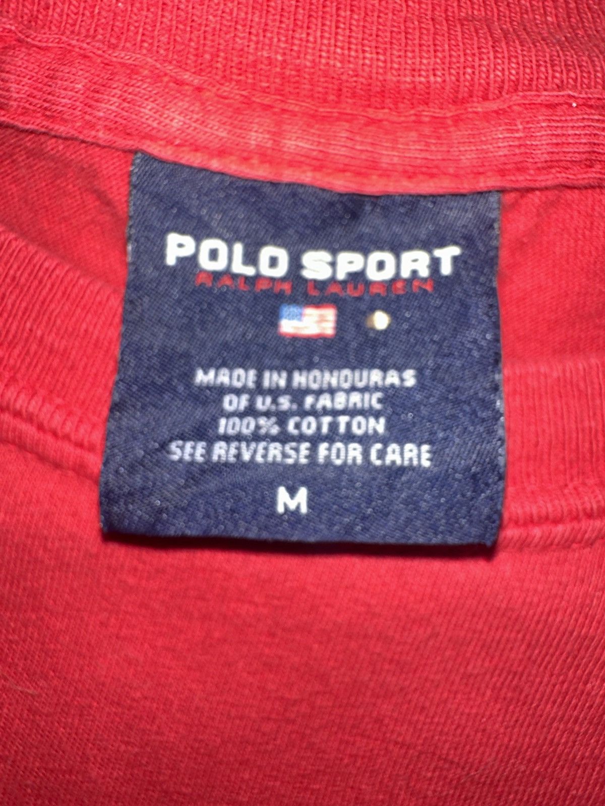 Polo Ralph Lauren × Vintage Polo Ralph Lauren Red U.S.A. Flag Shirt Size US M / EU 48-50 / 2 - 4 Thumbnail