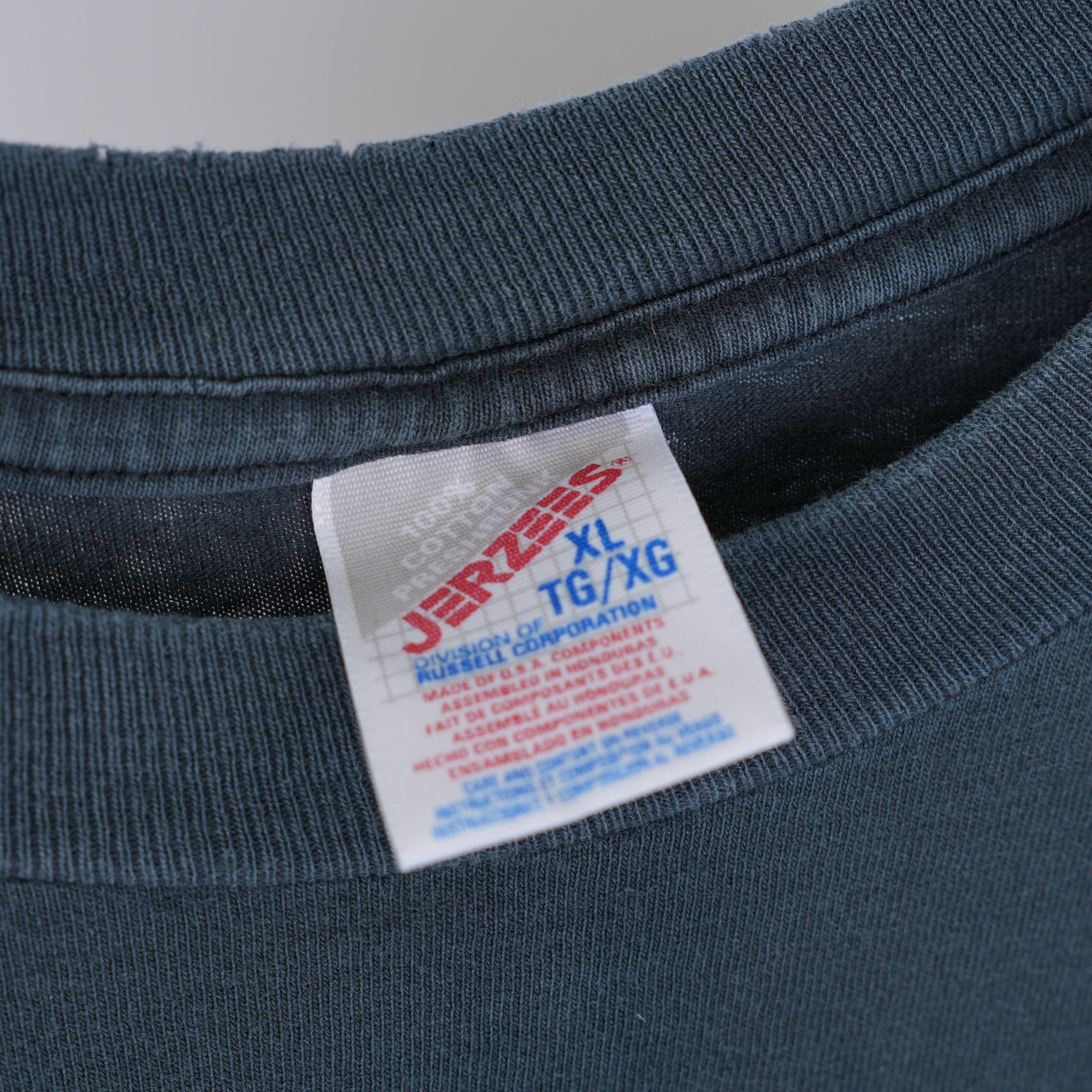 Vintage VINTAGE 90'S SMILEY HEADSHOT TEE Size US XL / EU 56 / 4 - 4 Thumbnail