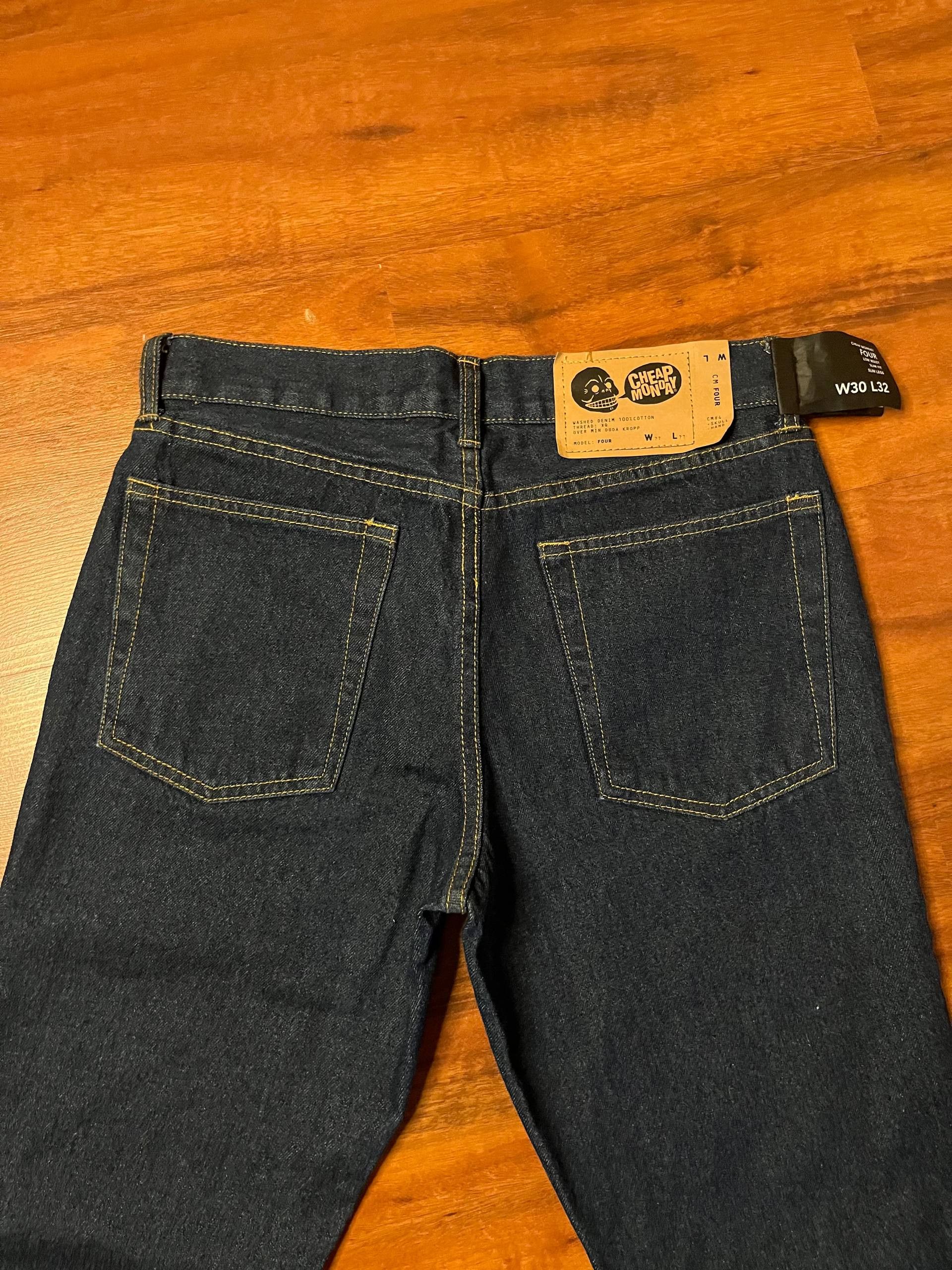 Cheap Monday Cheap Monday Washed Denim Size US 30 / EU 46 - 4 Thumbnail