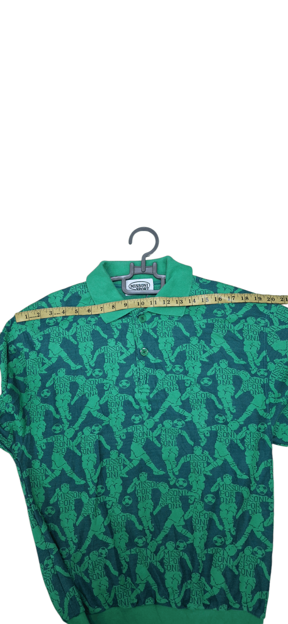 Missoni Rare Vintage Missoni Sport Fullprint Half Button Sweatshirt Size US XS / EU 42 / 0 - 15 Thumbnail