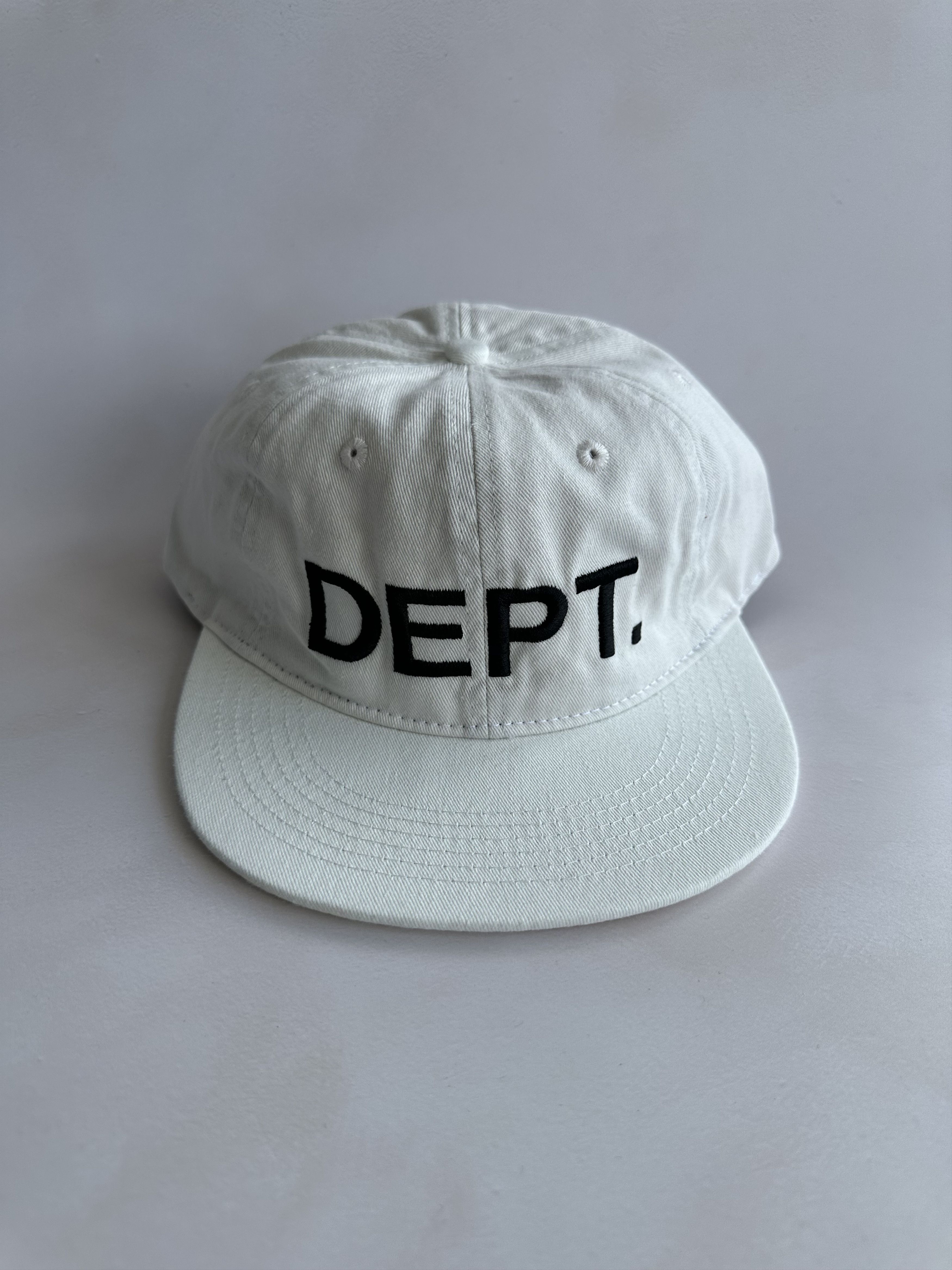 Gallery Dept. Gallery Dept Milk White Embroidered Logo Baseball Cap Size ONE SIZE - 1 Thumbnail