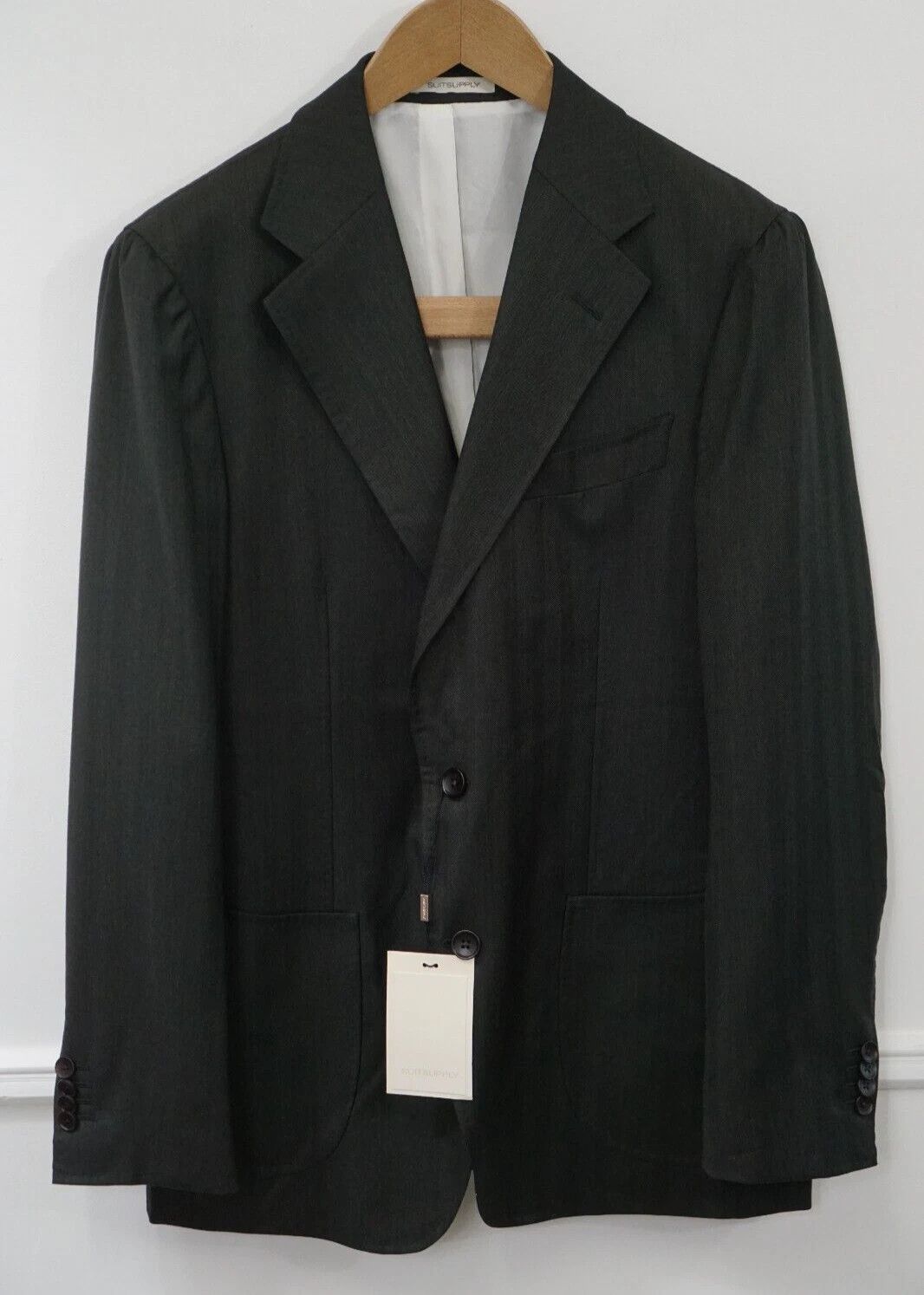 Suitsupply Men Suitsupply Blazer Havana Tulip Green Drago 130's UK/US40 Size 40R - 1 Thumbnail
