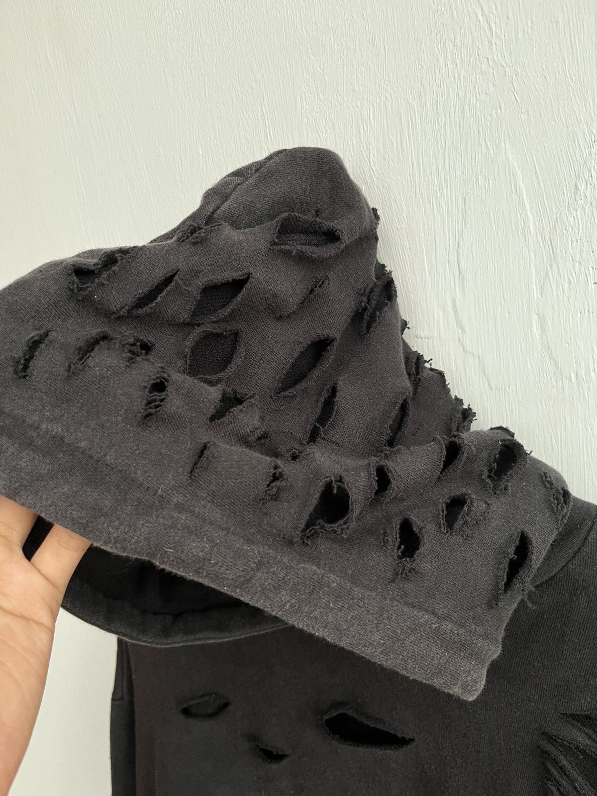 KMRii Ad Hoc Crazy Distressed Hoodie Punk Lgb Balenciaga style Size US M / EU 48-50 / 2 - 5 Thumbnail
