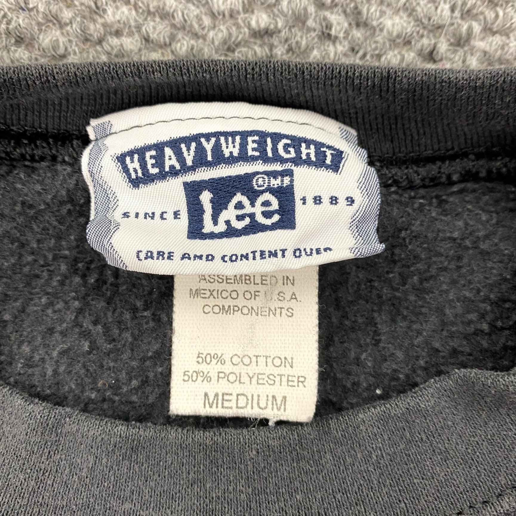 Lee Vtg Lee Heavyweight Sweatshirt Mens Medium Gray Waikiki Beach Hawaii Embroidered Size US M / EU 48-50 / 2 - 3 Thumbnail