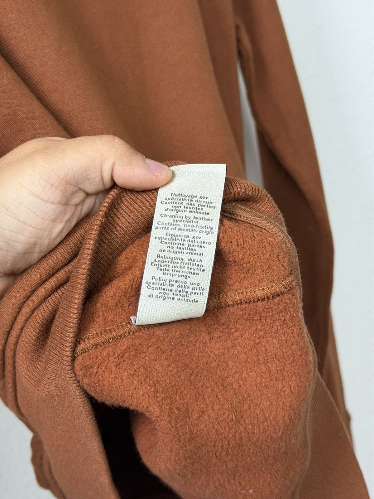 Hermes Hermès Brown Sweatshirt XL Front Pocket Long Sleeve Pullover Size US XL / EU 56 / 4 - 23 Thumbnail