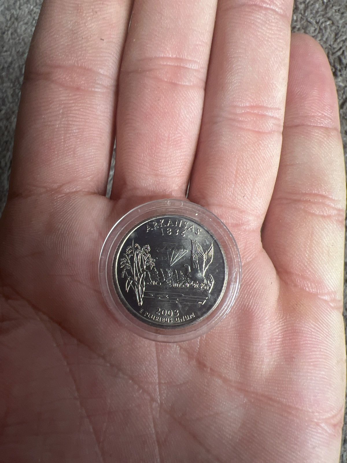 Vintage 2003 Arkansas State Quarter Size ONE SIZE - 2 Thumbnail