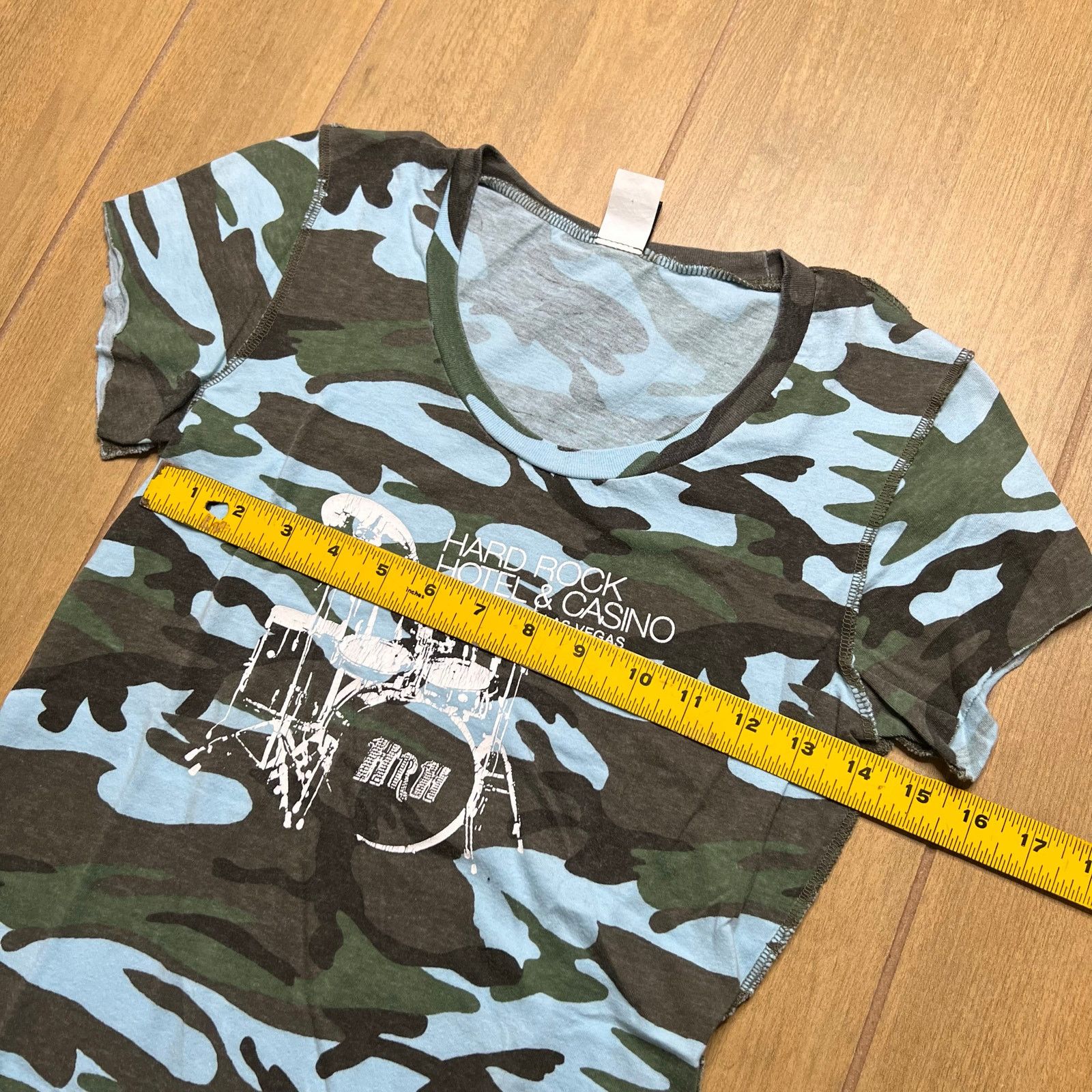 Hard Rock Cafe Vintage Hard Rock Hotel & Casino Las Vegas Camo T-shirt M Size US M / EU 48-50 / 2 - 6 Thumbnail