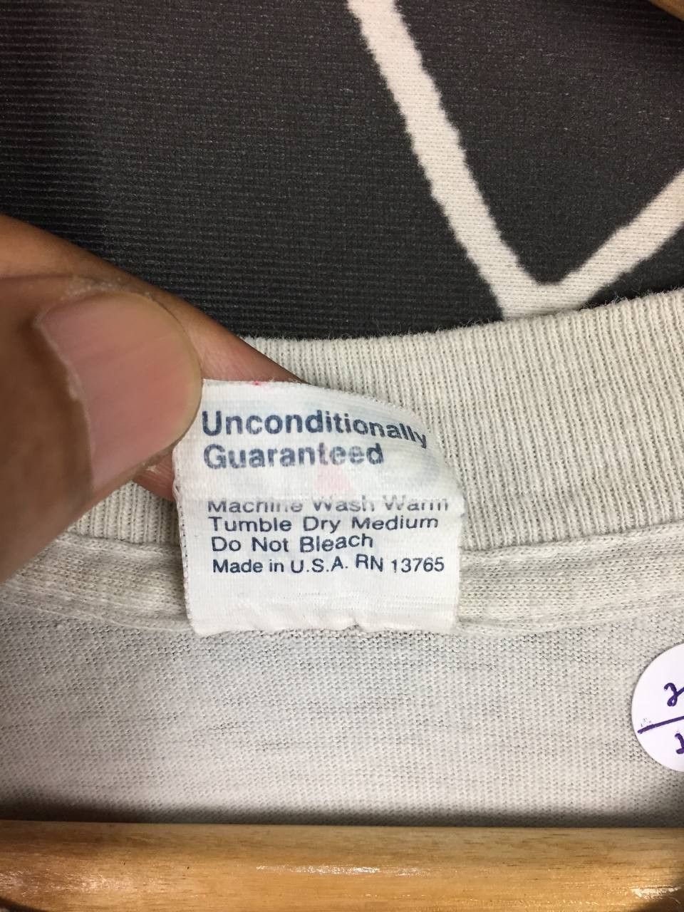 Vintage Vtg 90s BVD Made In Usa Combed Cotton Plain Pocket Tee Size US L / EU 52-54 / 3 - 18 Thumbnail