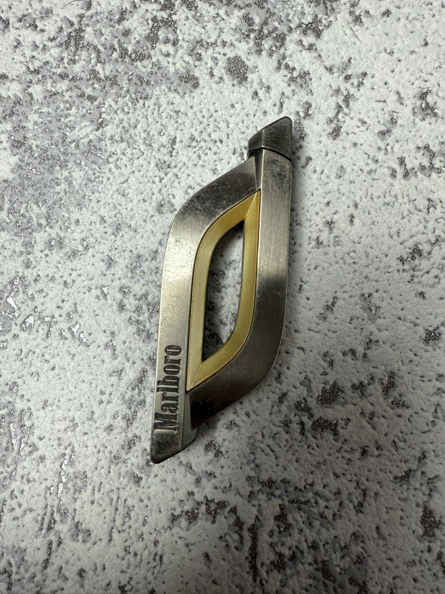 Marlboro Y2K ELEGANCE MARLBORO GEOMETRIC METAL PUNK ROCK LIGHTER Size ONE SIZE - 1 Thumbnail